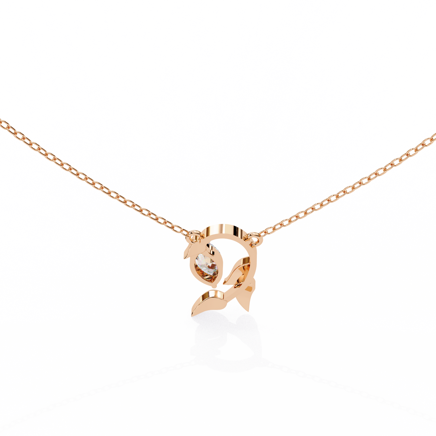Marquise Leaf Necklace