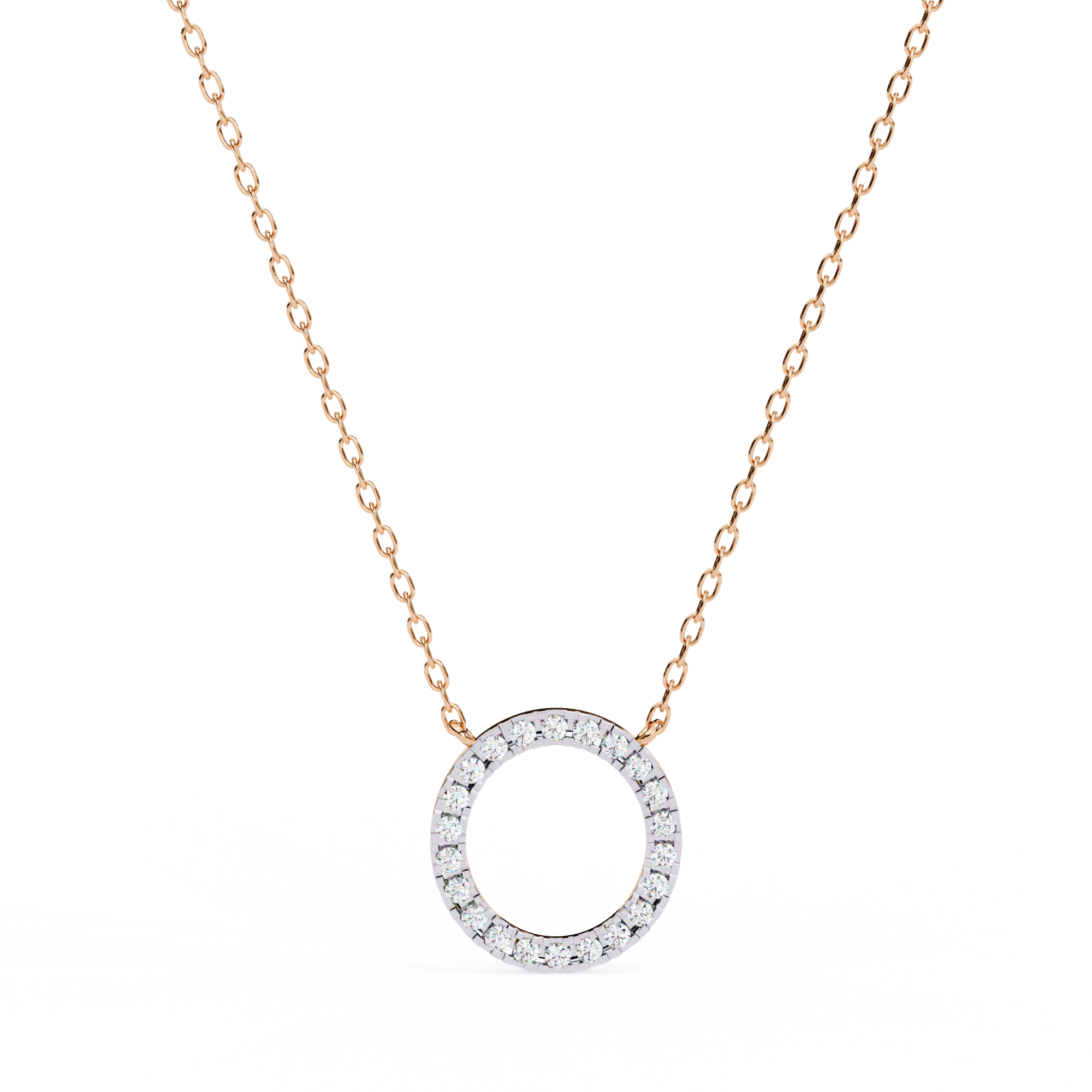 Eternal Circle Diamond Pendant