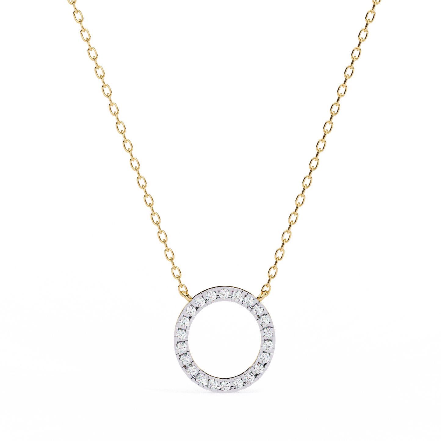 Eternal Circle Diamond Pendant