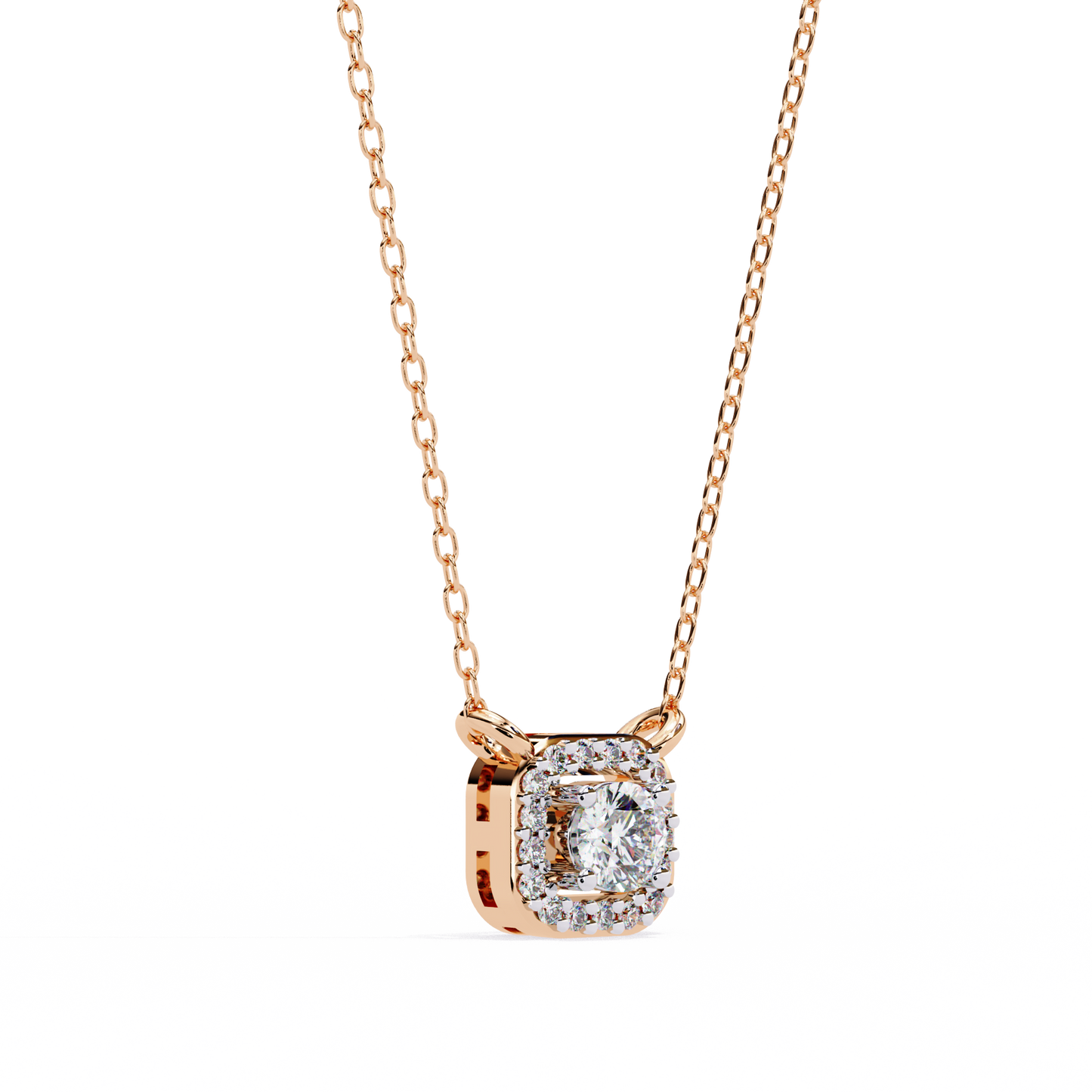 Modern Halo Pendant