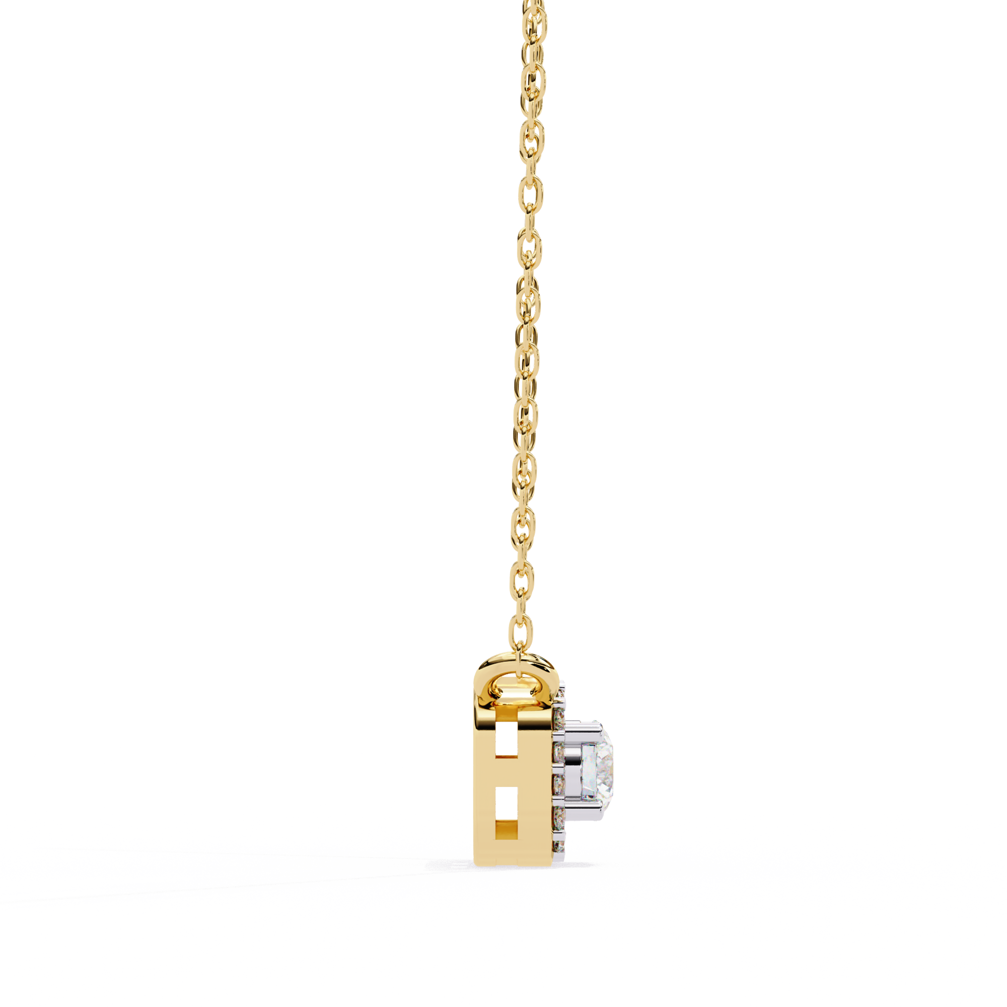 Modern Halo Pendant