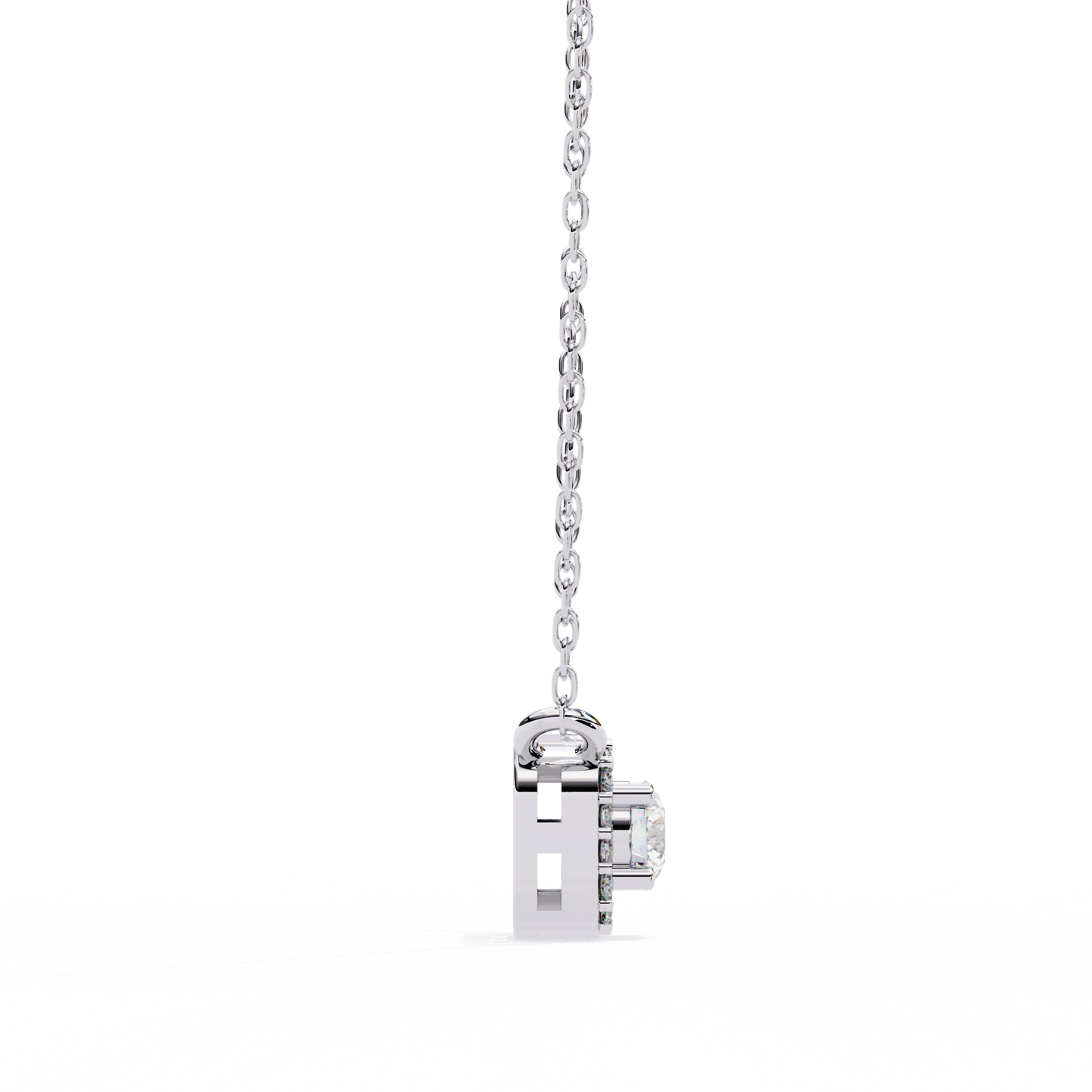 Modern Halo Pendant