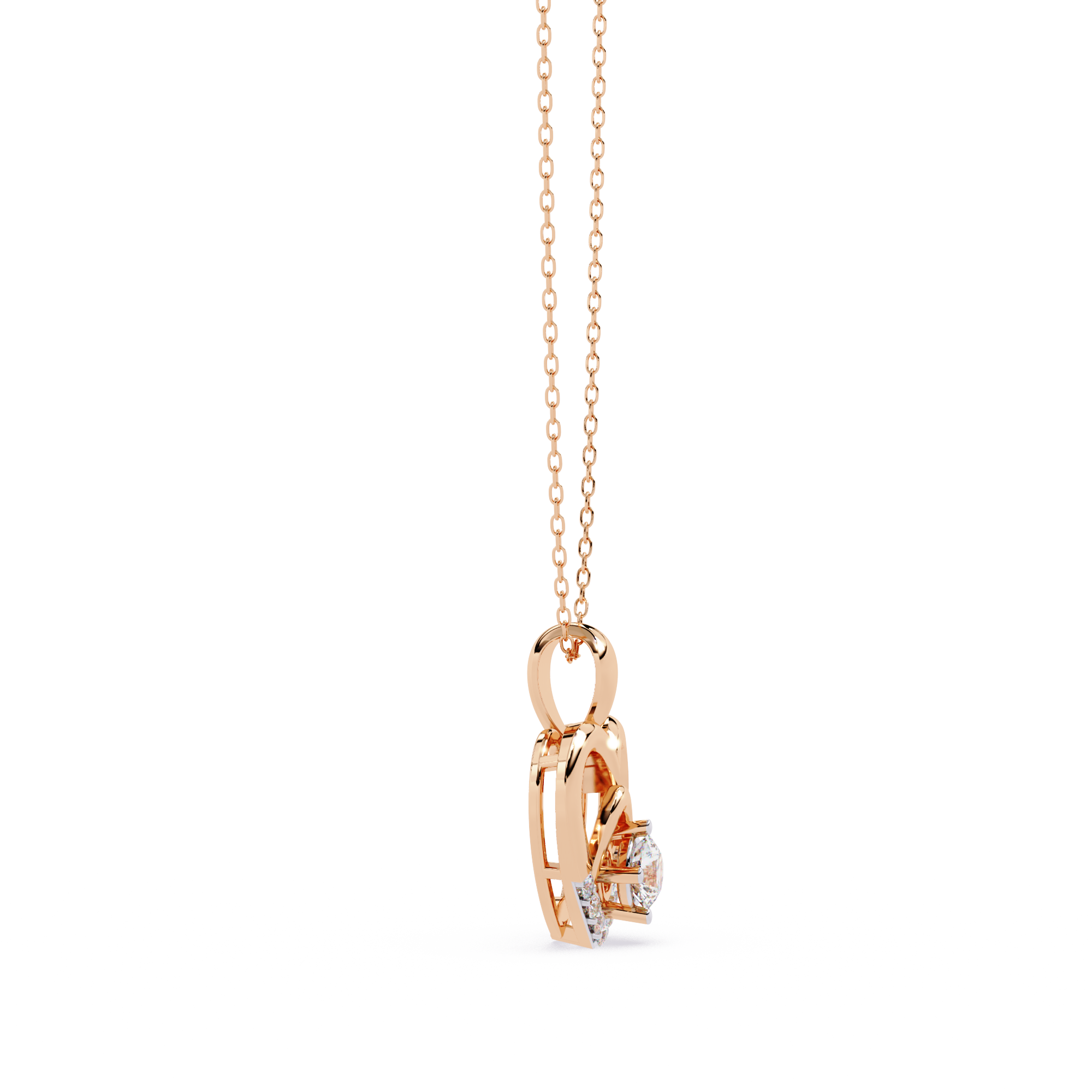 Love Diamond Pendants