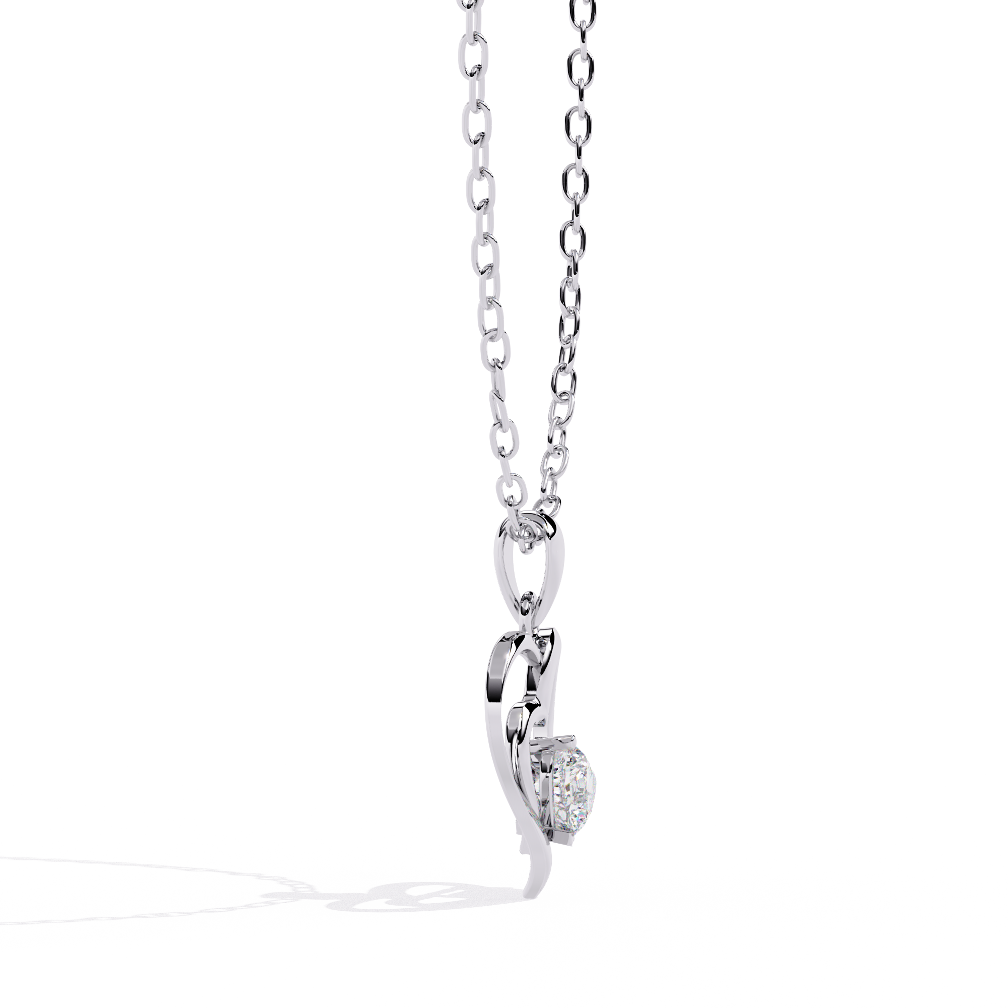 Diamond Heart Pendant
