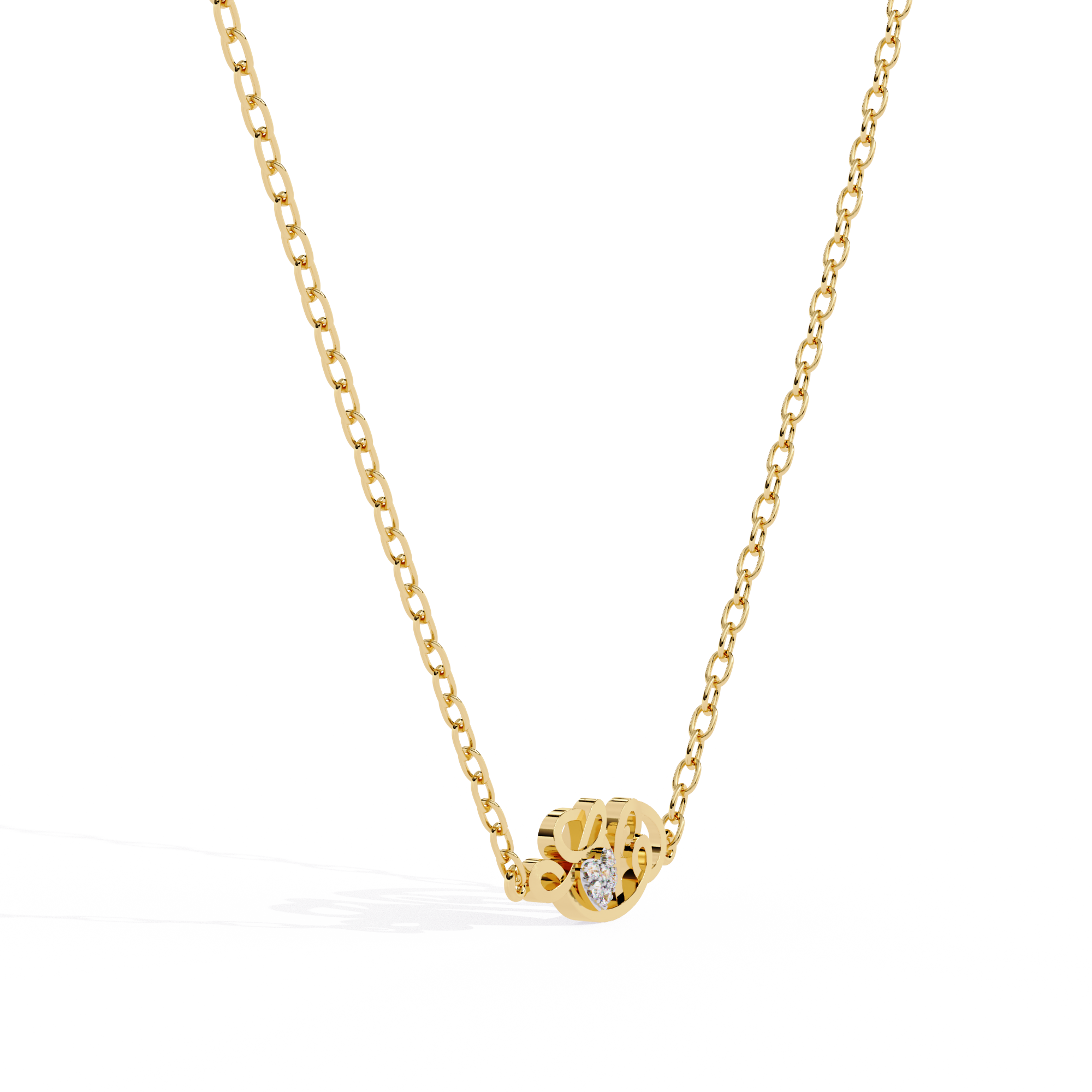 Buy Lab Grown Diamond Solitaire Pendant