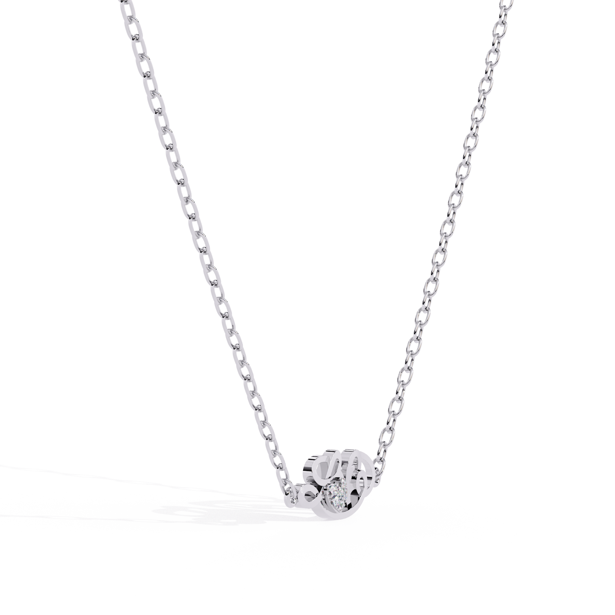 Buy Lab Grown Diamond Solitaire Pendant