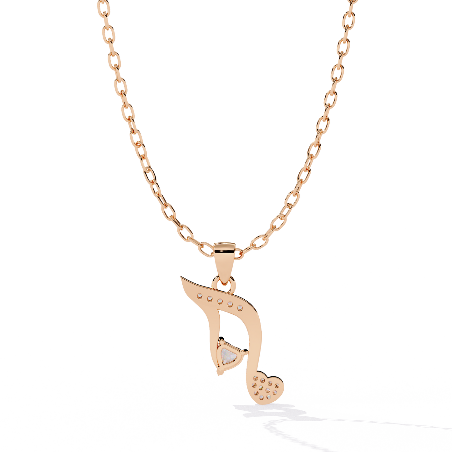 Music Star Lab Grown Diamond Pendant