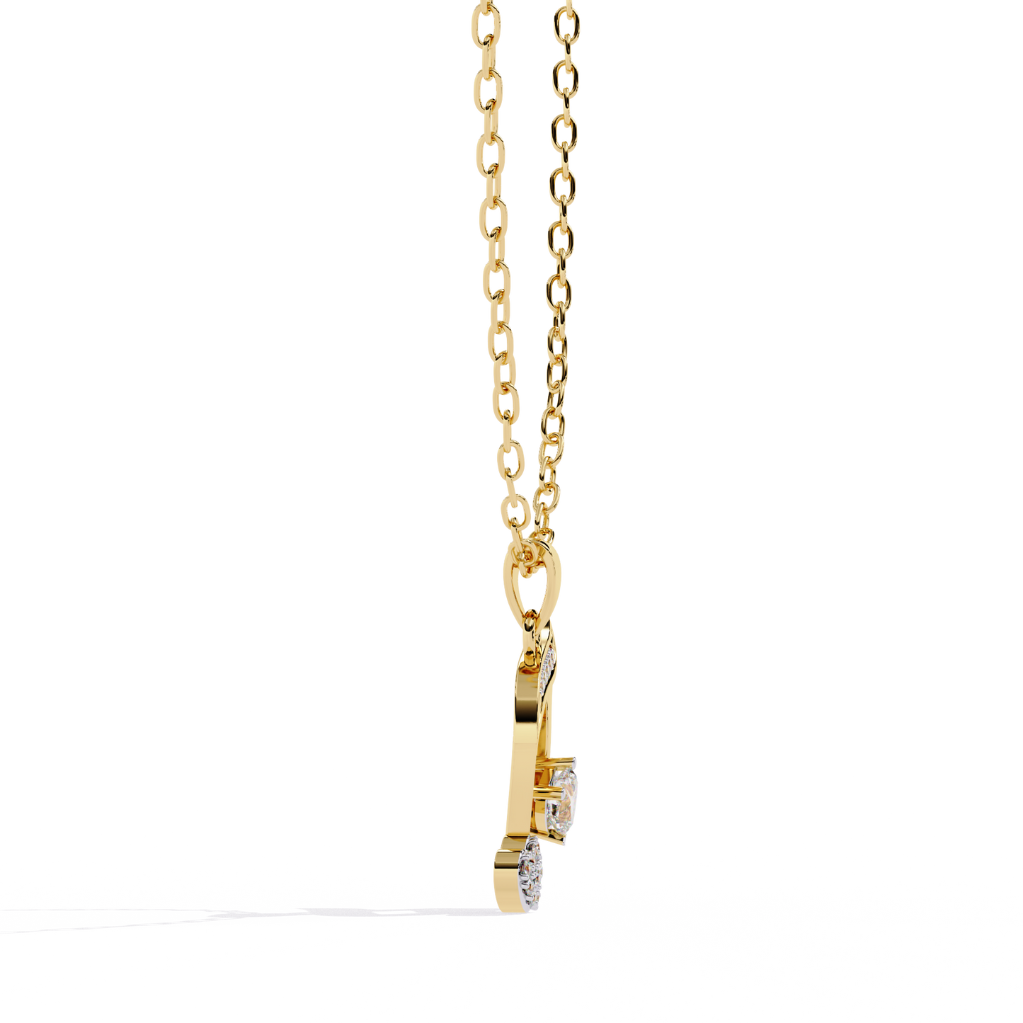 Music Star Lab Grown Diamond Pendant