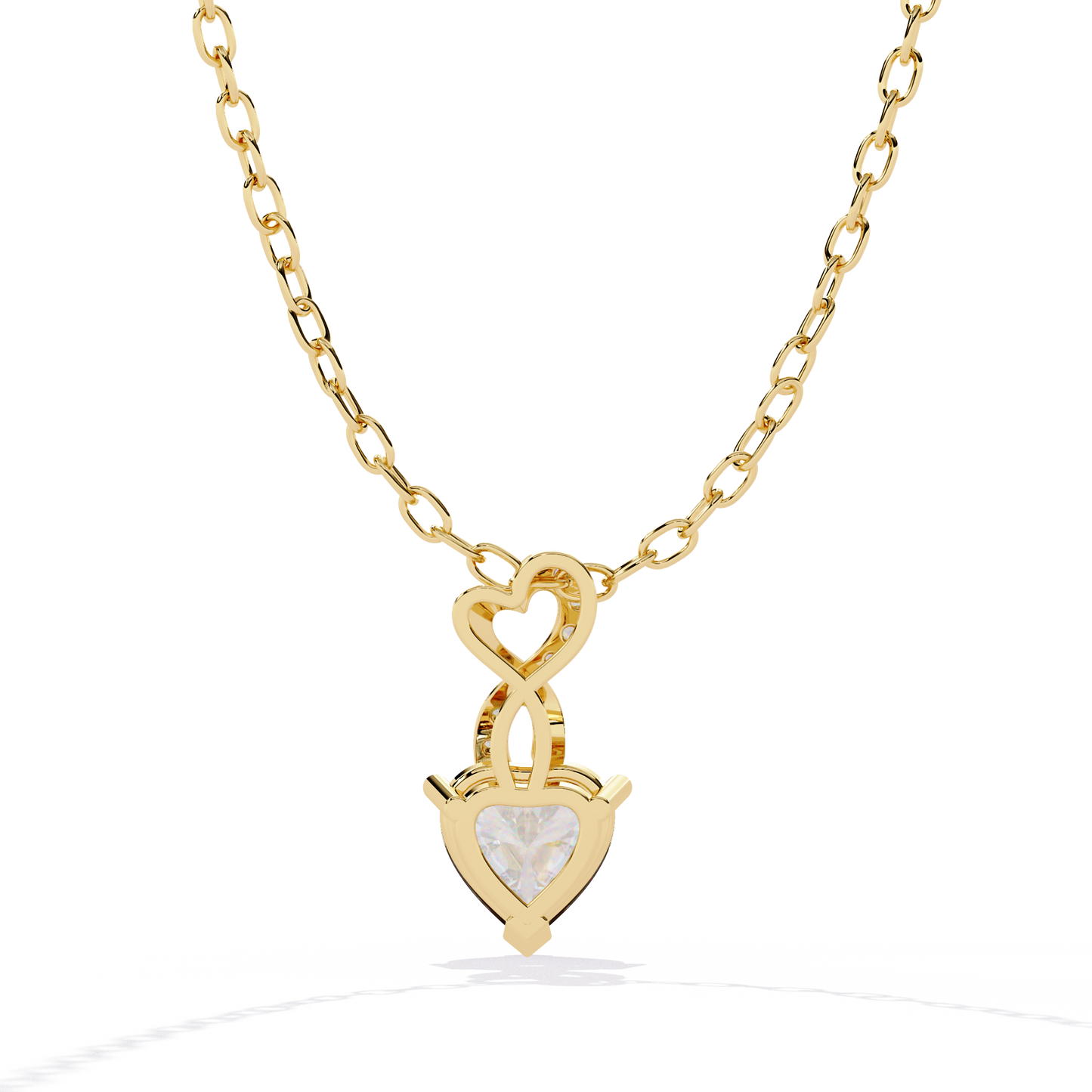 Sparkling Lab Grown Diamond Pendant