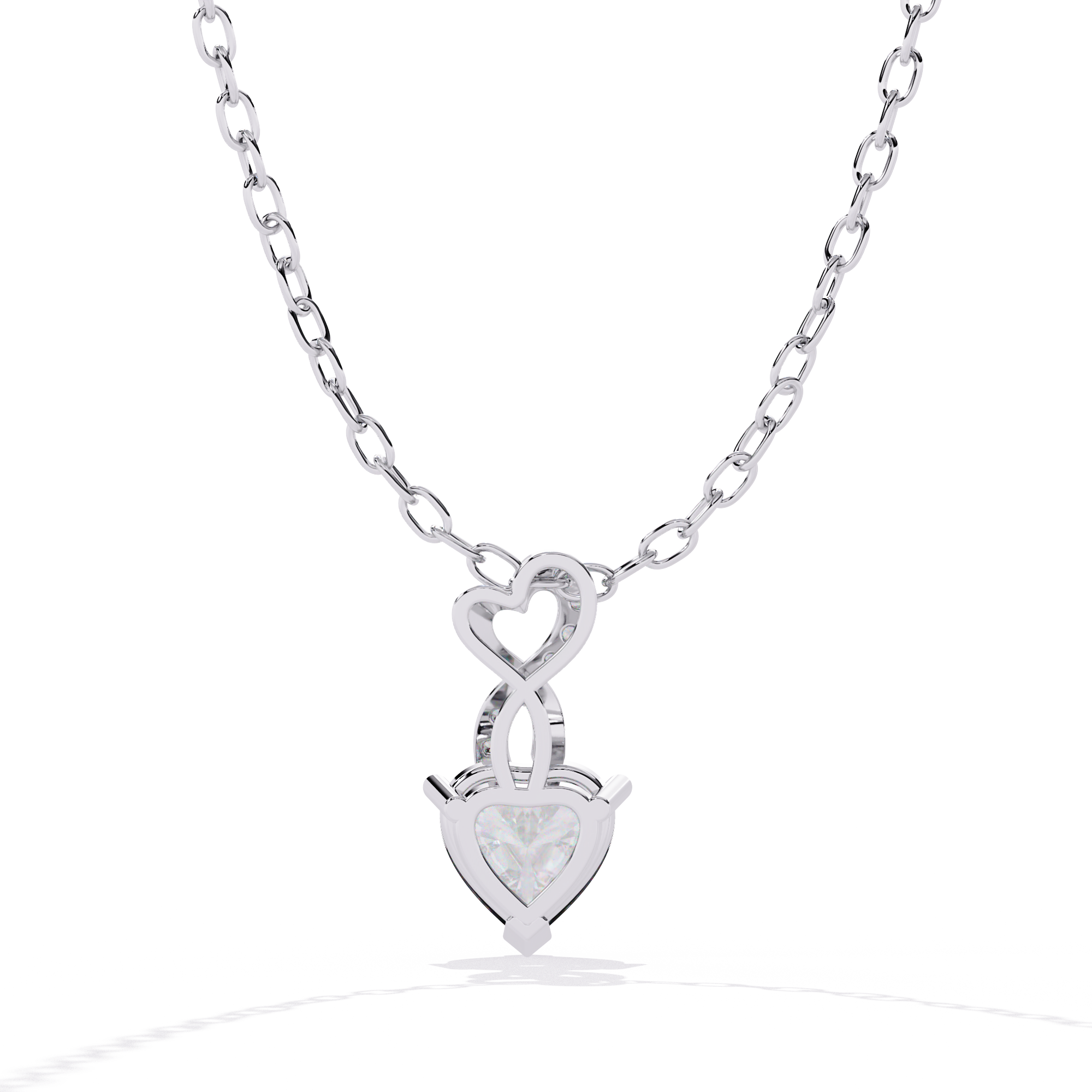 Sparkling Lab Grown Diamond Pendant