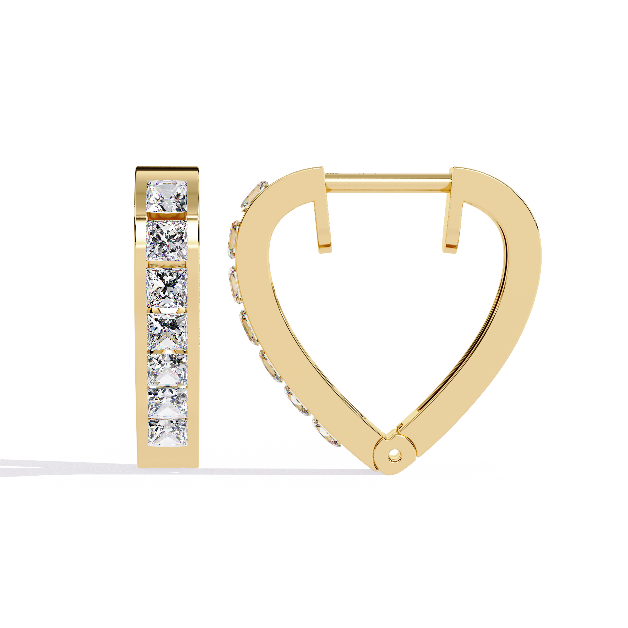 Celestial Frame Diamond Earrings