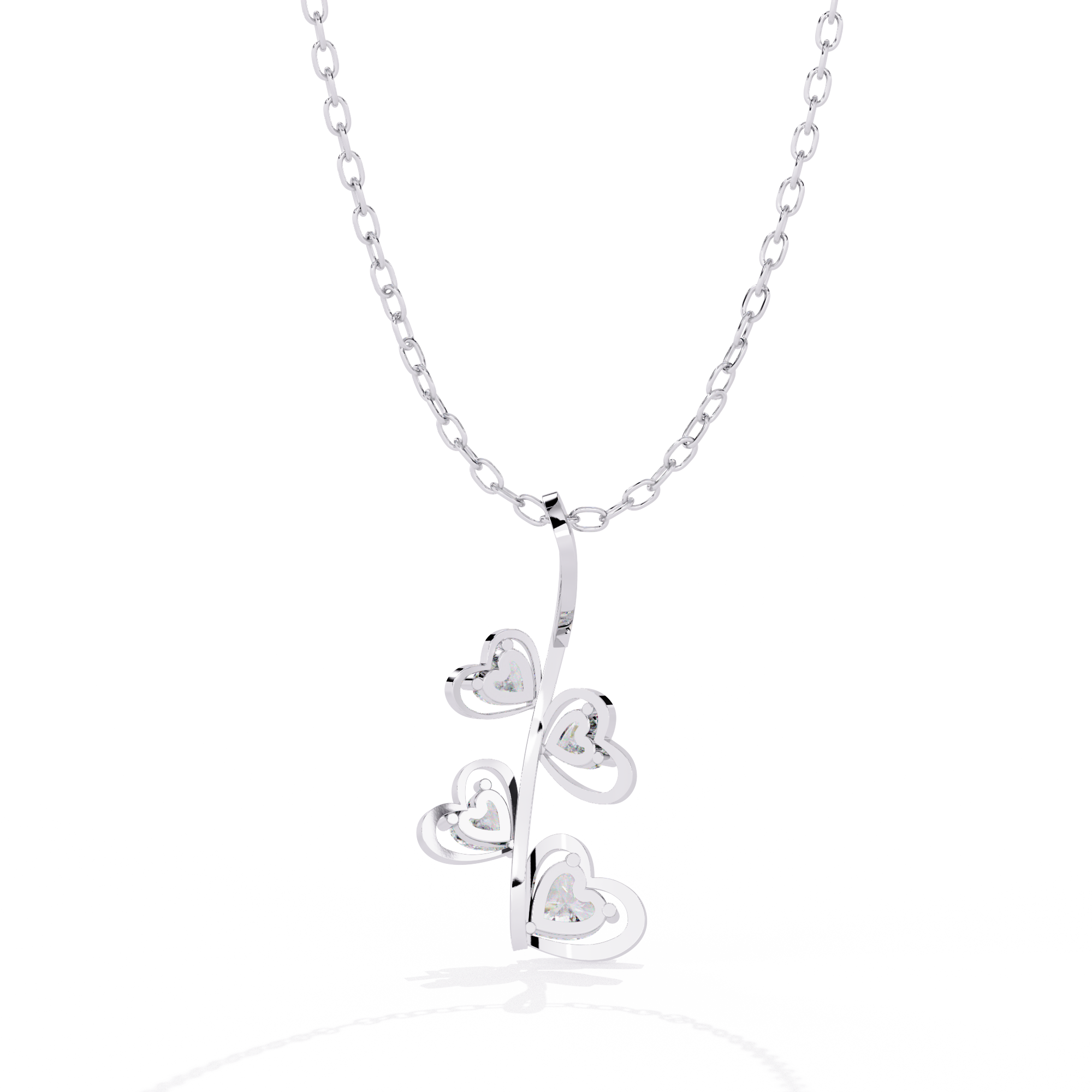 Spring Lab-Grown Heart Shape Diamond Solitaire