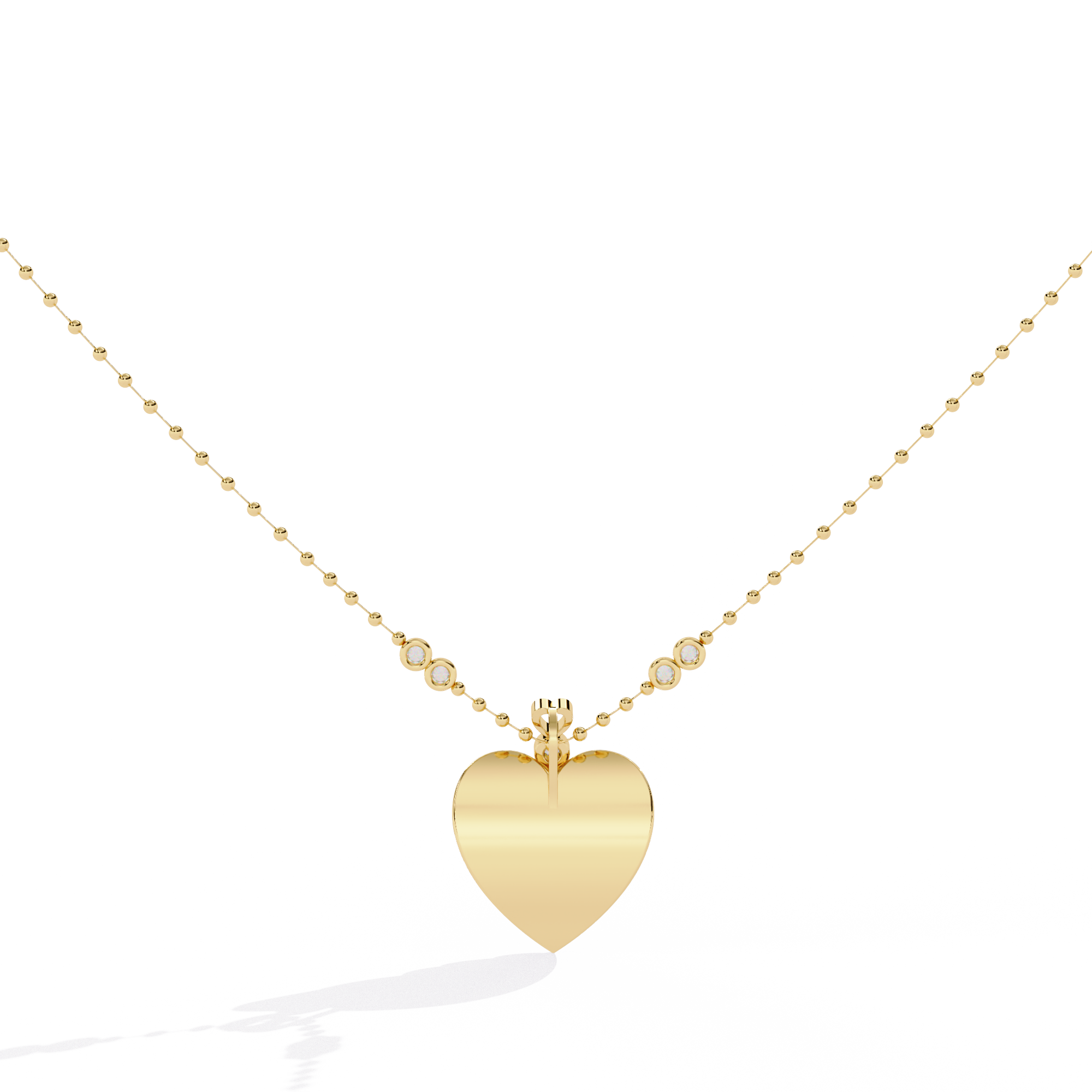 Lab Grown Diamond Heart Pendant for Women