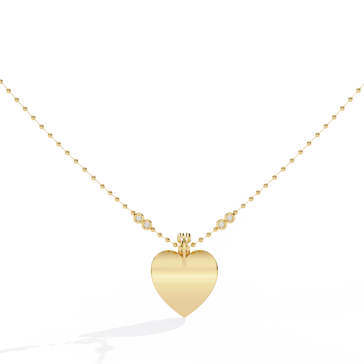 Lab Grown Diamond Heart Pendant for Women