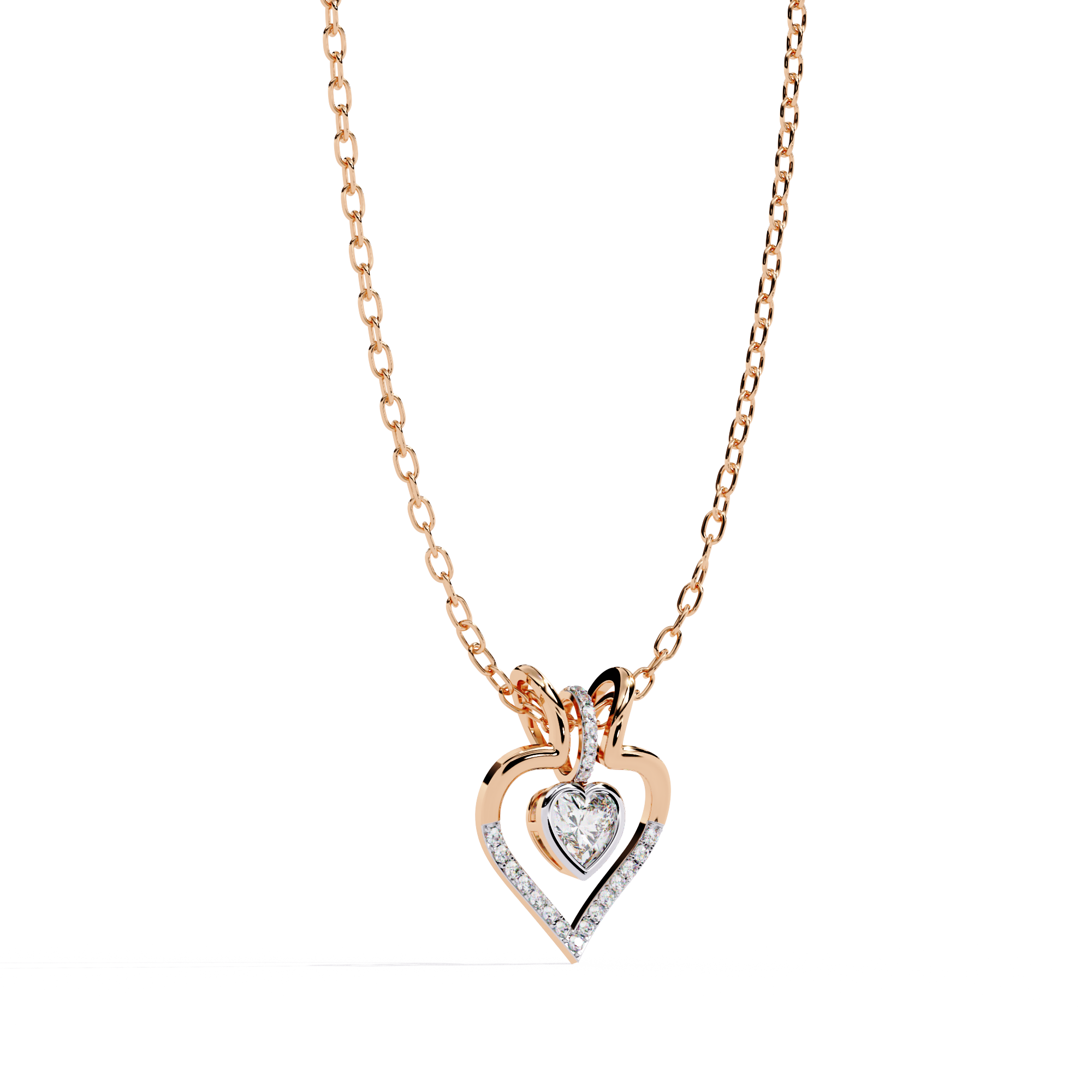 Dangling Heart Pendant
