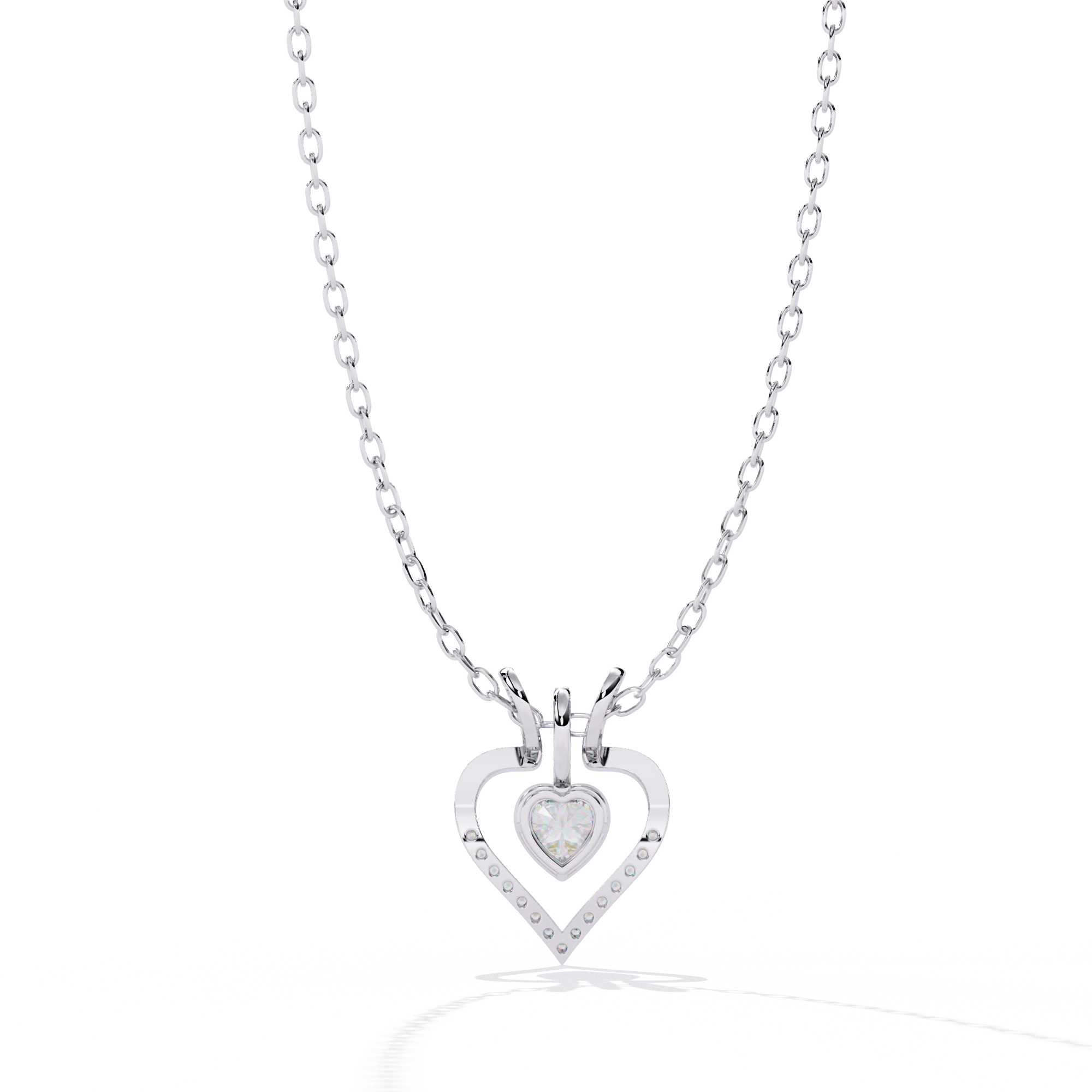 Dangling Heart Pendant