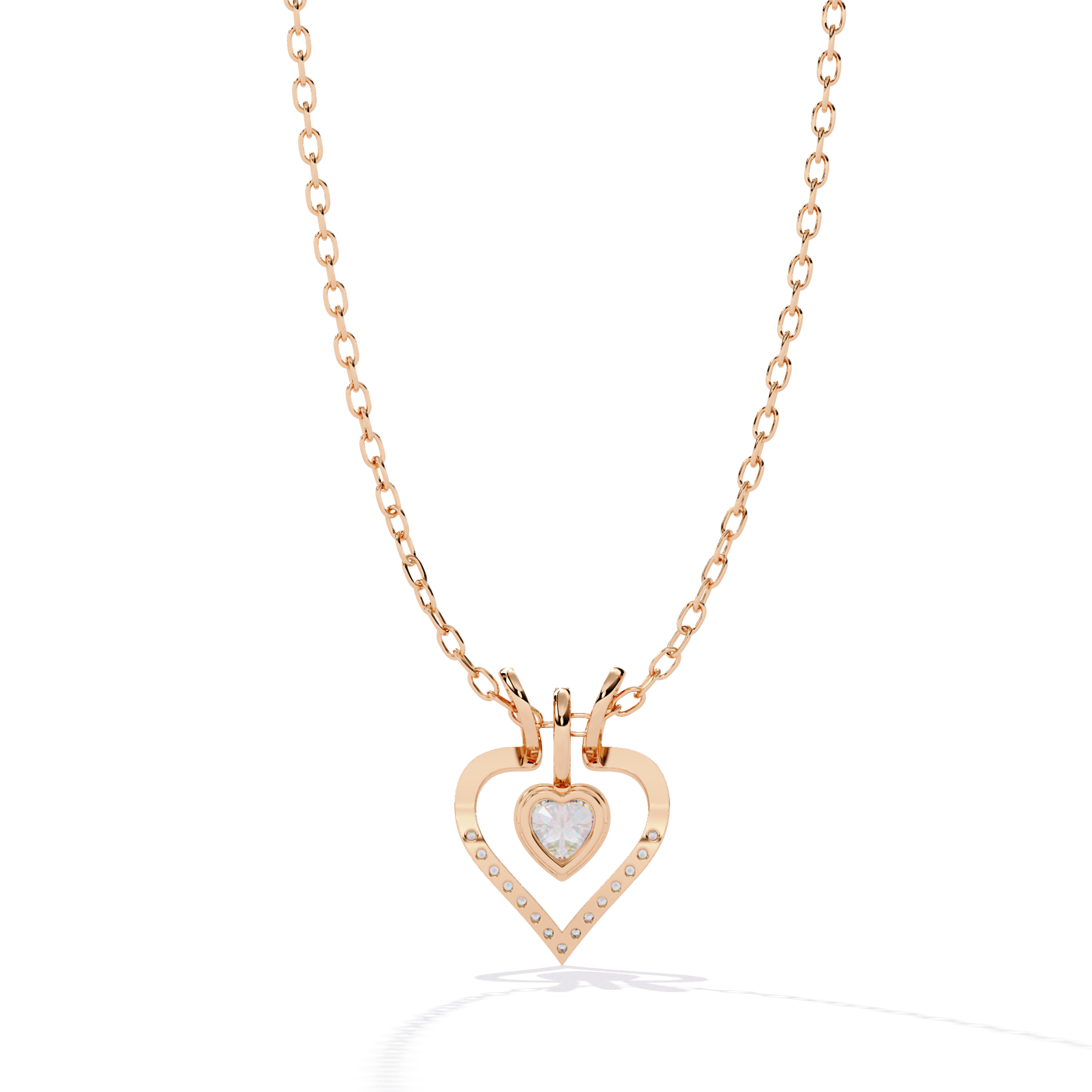 Dangling Heart Pendant