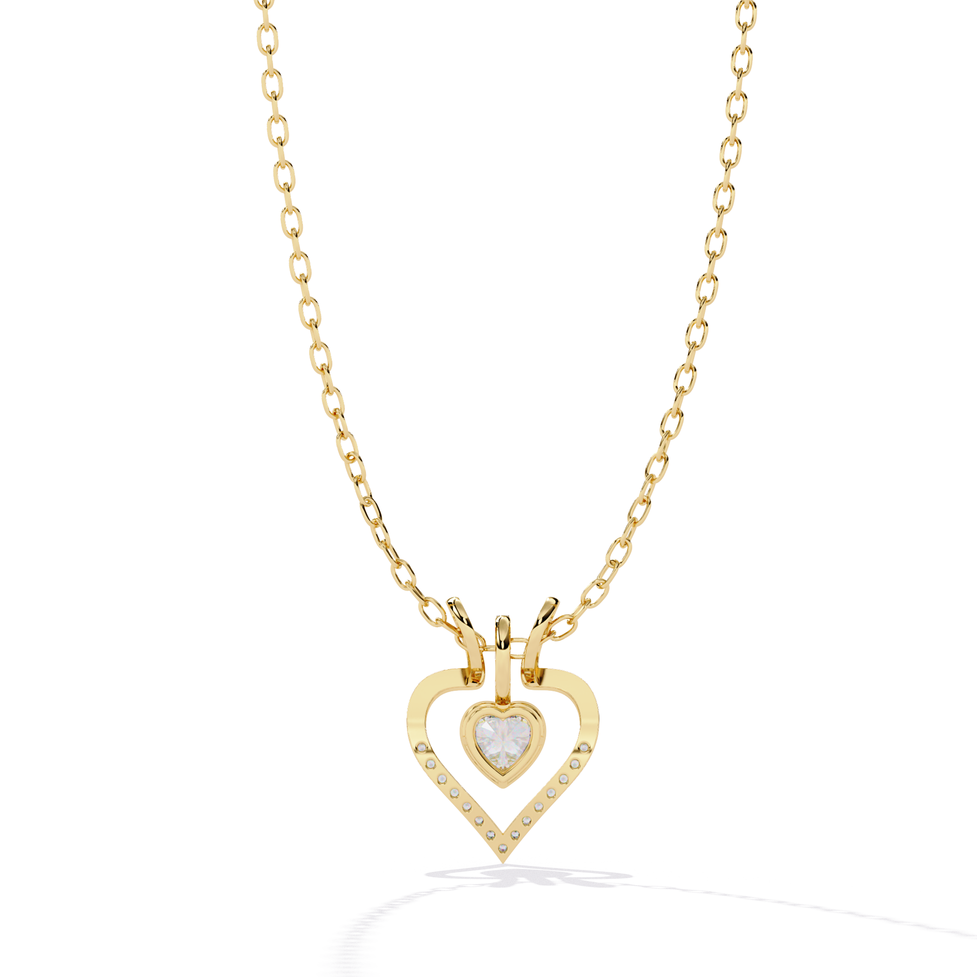 Dangling Heart Pendant