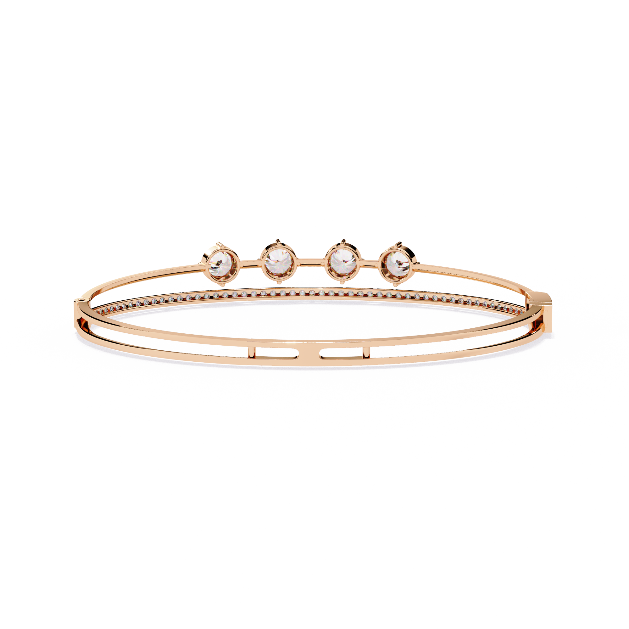 Layered in Light Diamond Kada Bracelet