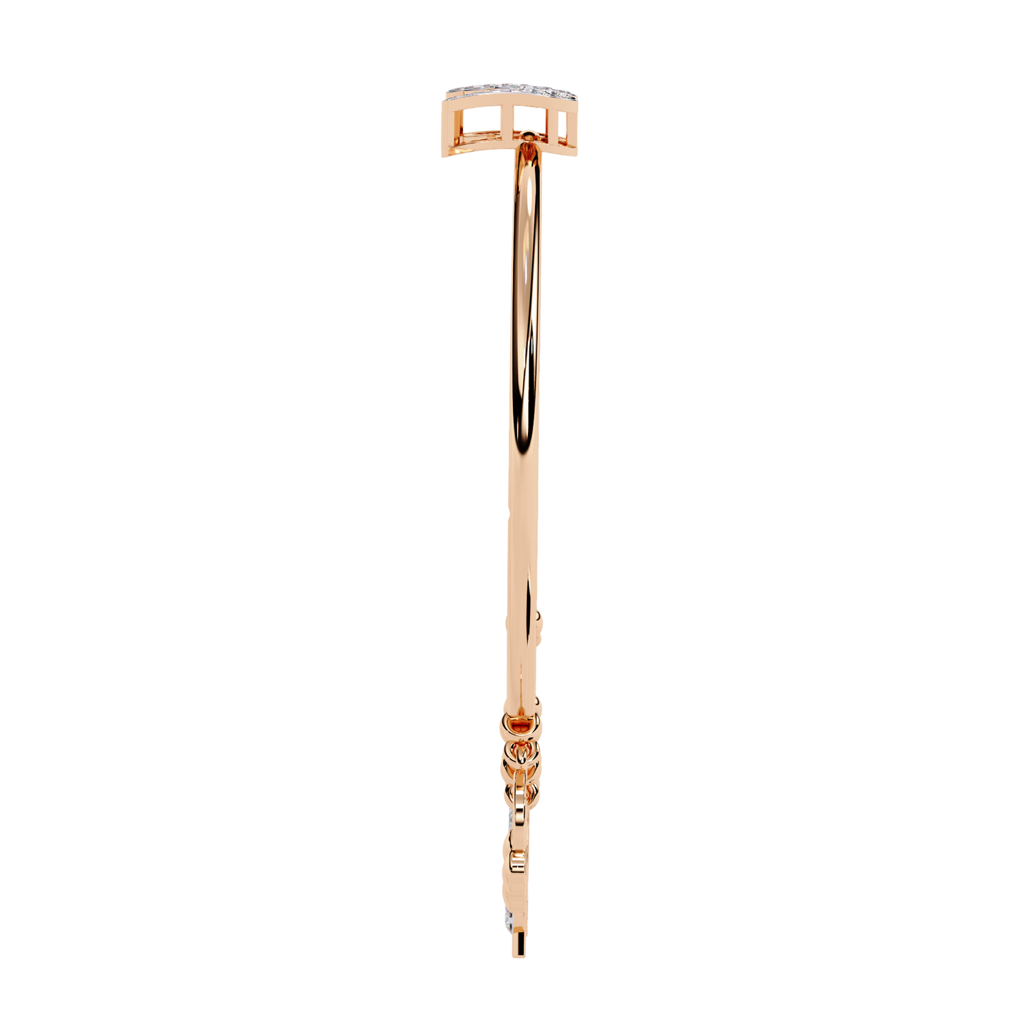 Lab Grown Diamond Charm Bracelet