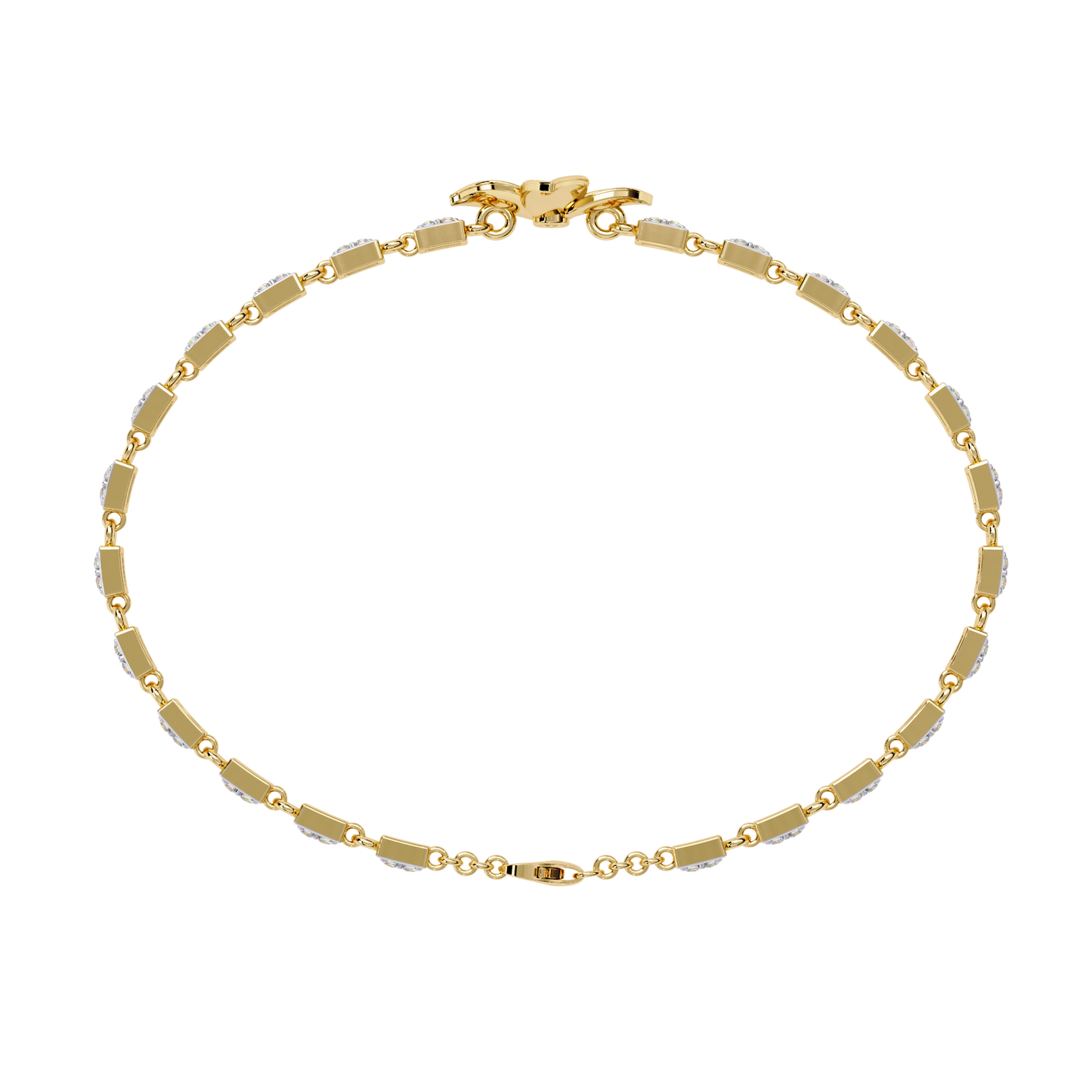 Lab Grown Diamond Daily Wear Round Diamond Bracelet