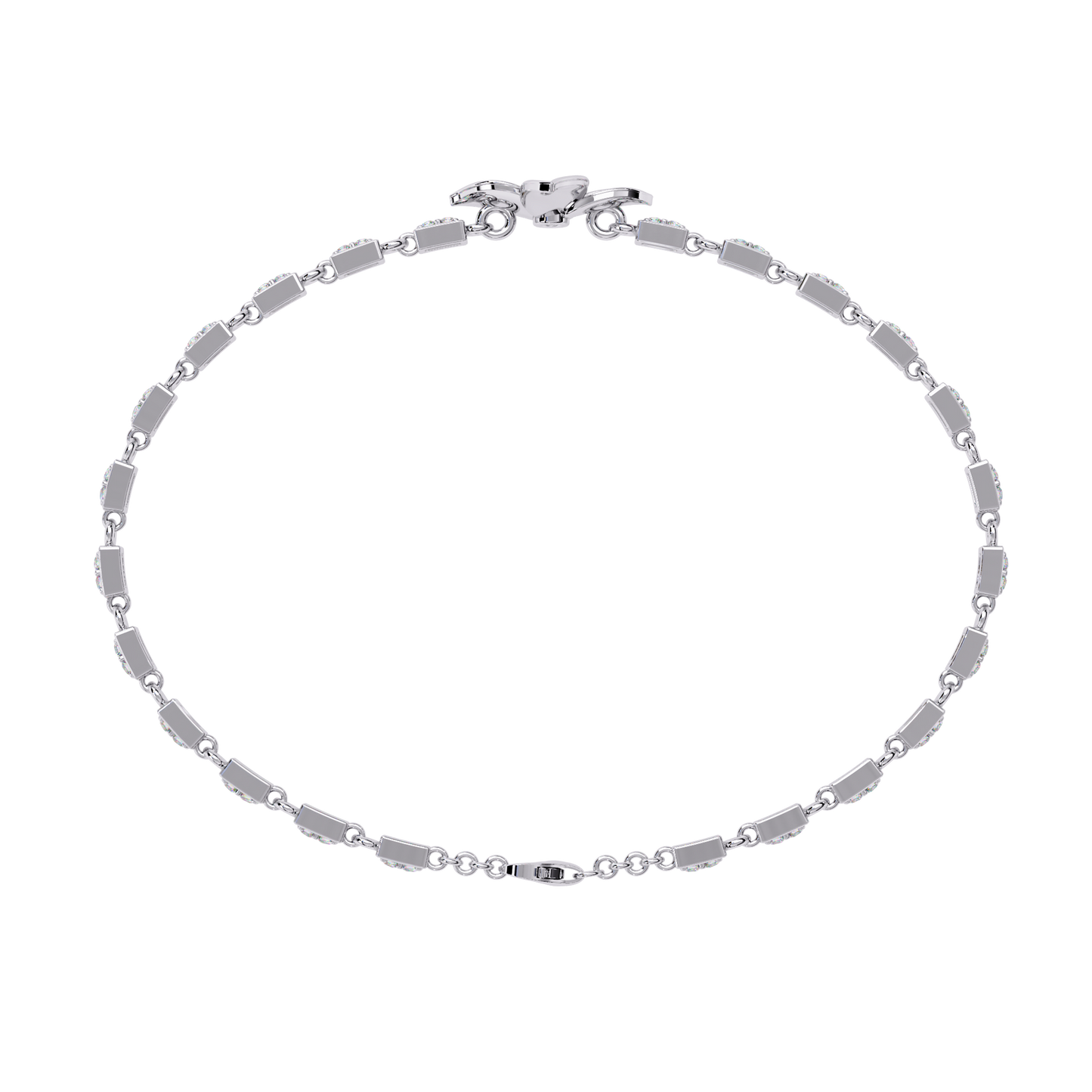 Lab Grown Diamond Daily Wear Round Diamond Bracelet