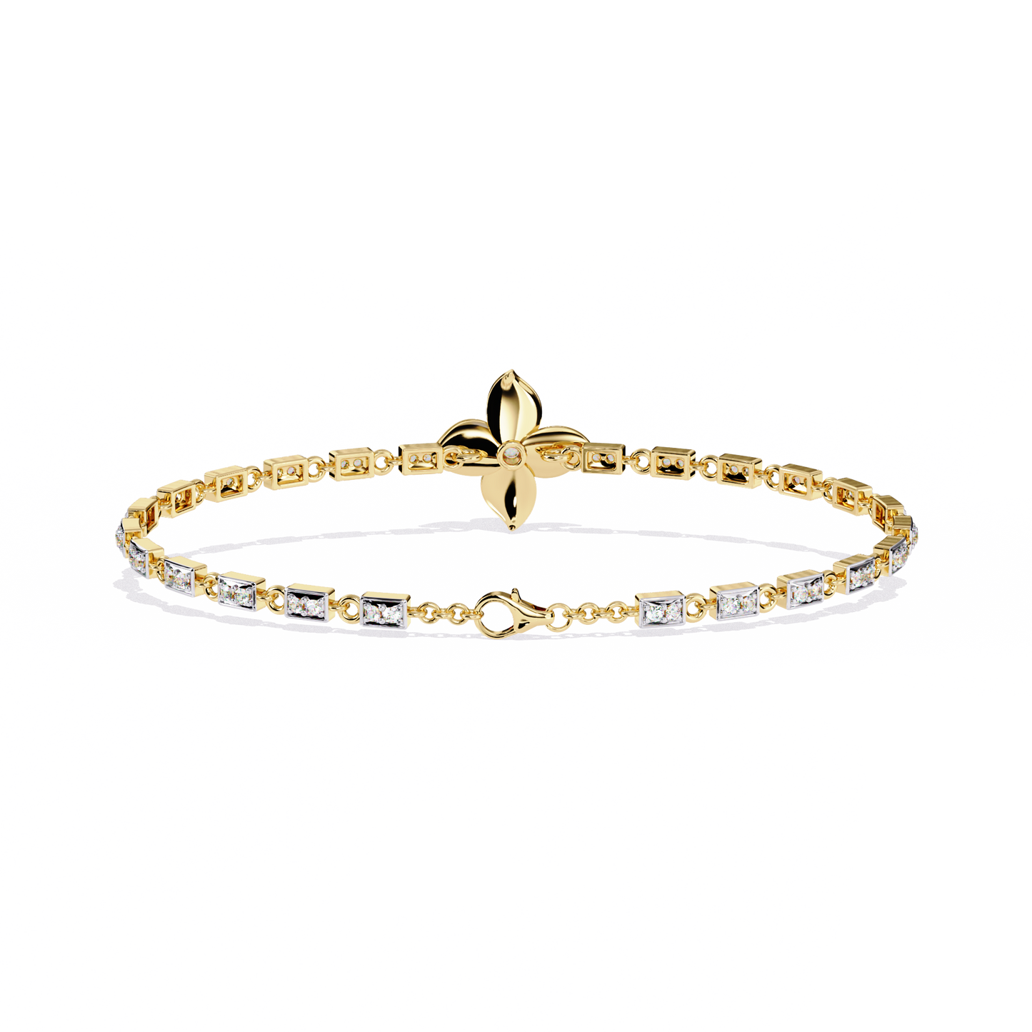 Lab Grown Diamond Daily Wear Round Diamond Bracelet