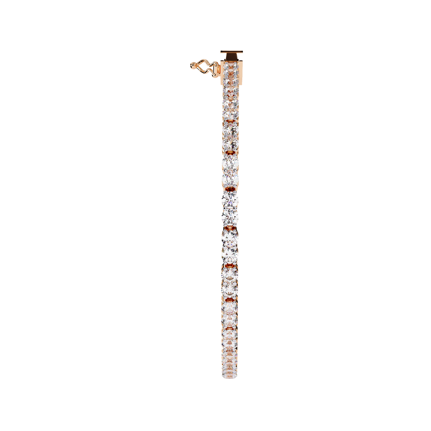 Classic Sparkle Strand Lab Grown Diamond Bracelet
