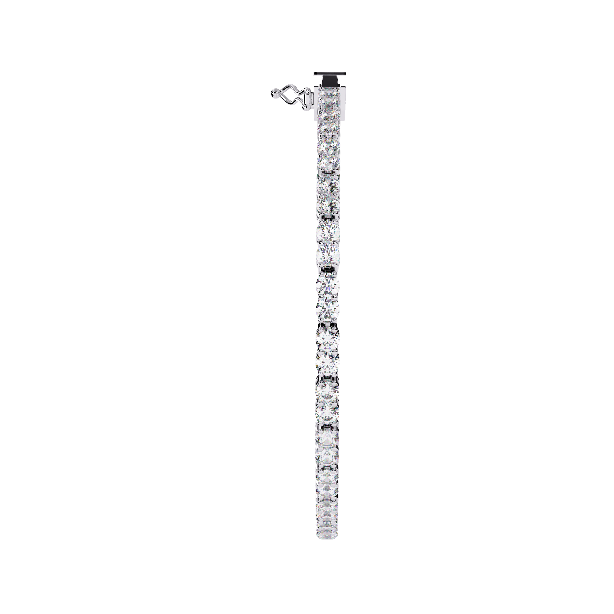 Classic Sparkle Strand Lab Grown Diamond Bracelet