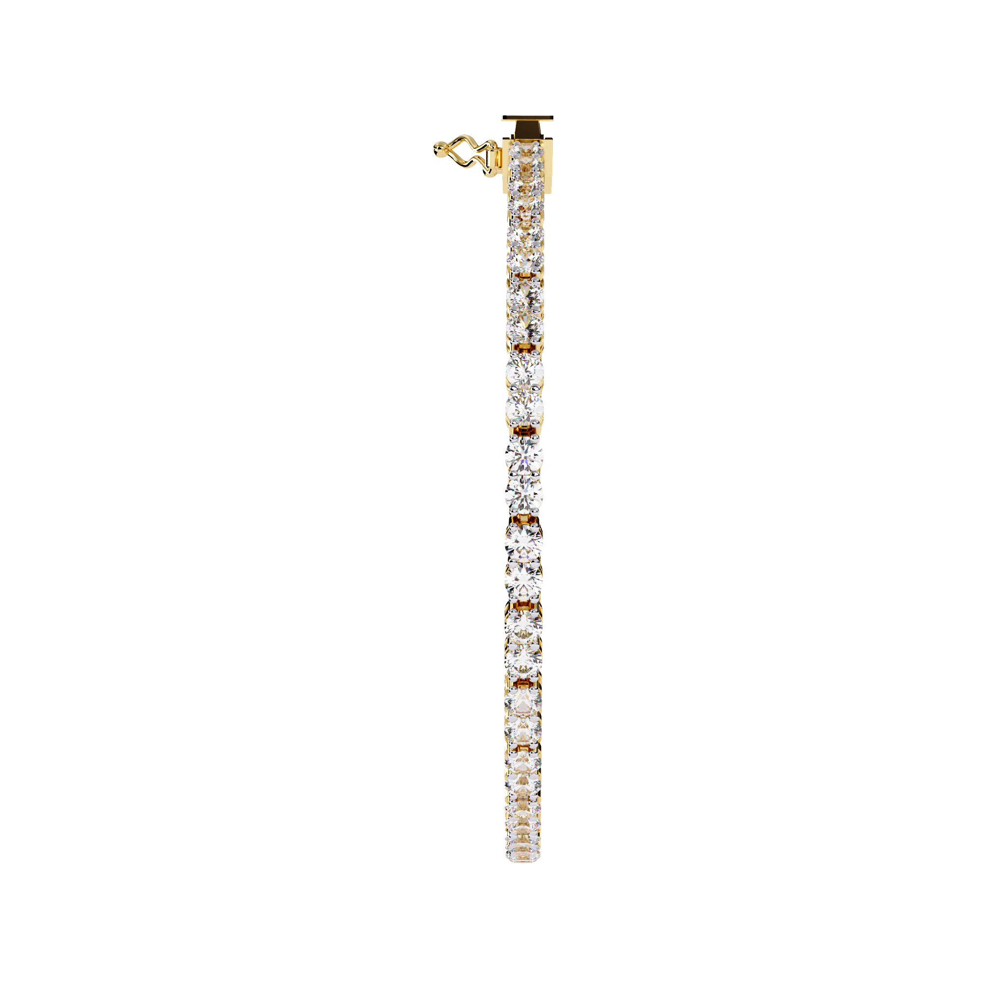 Classic Sparkle Strand Lab Grown Diamond Bracelet