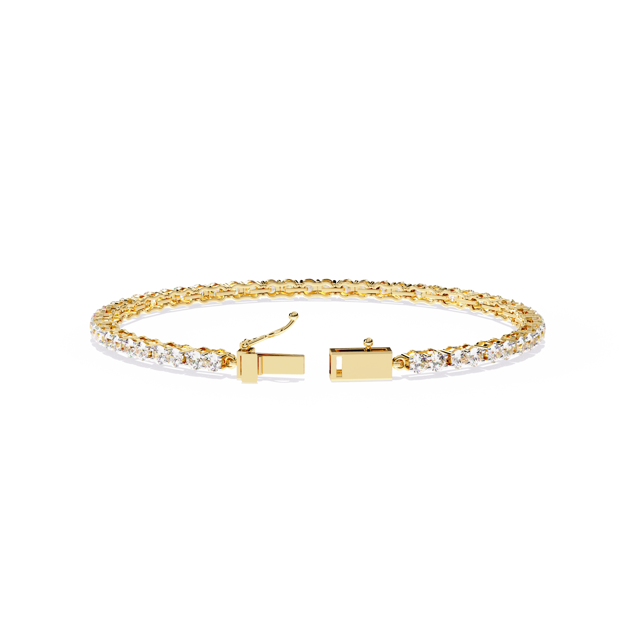 Classic Sparkle Strand Lab Grown Diamond Bracelet