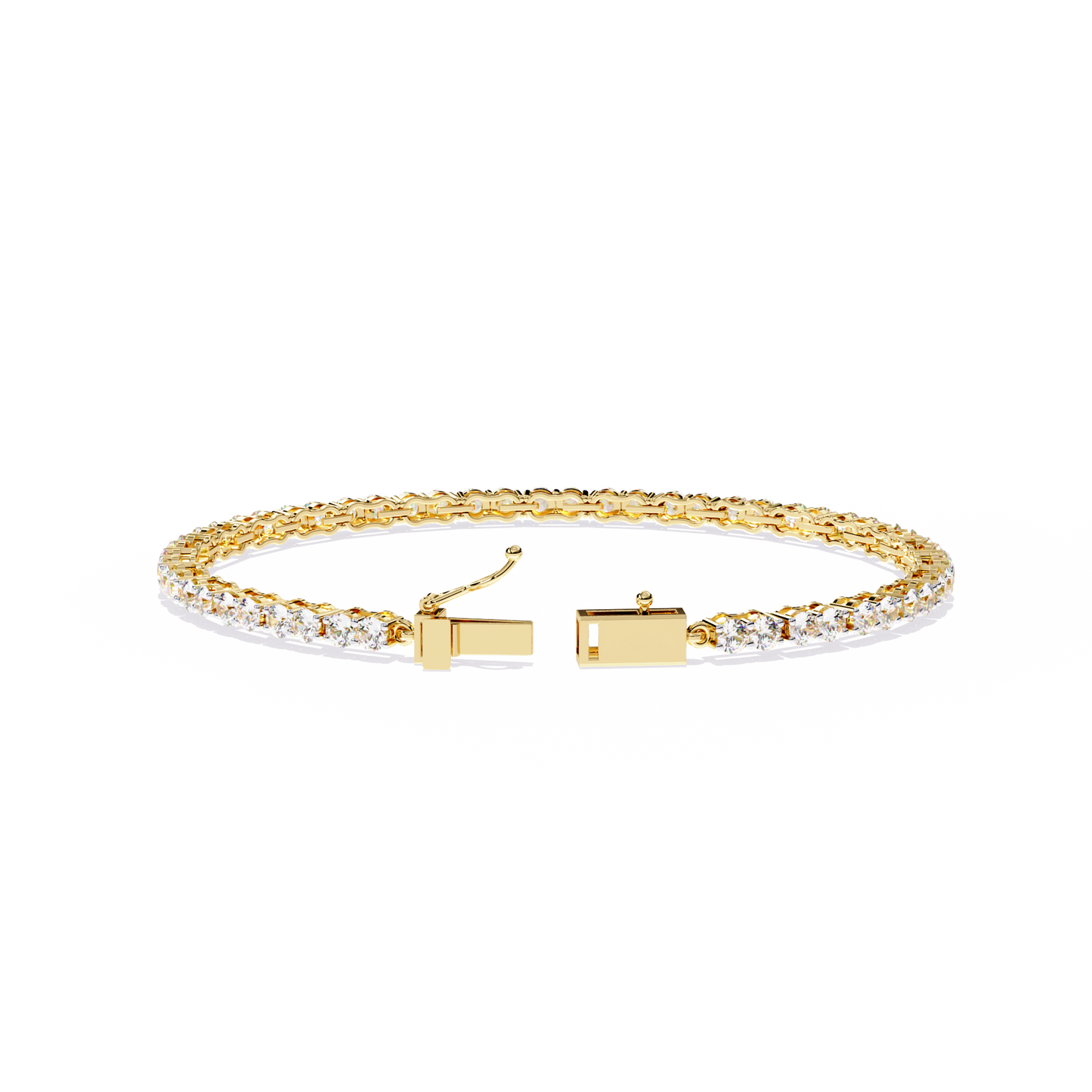 Classic Sparkle Strand Lab Grown Diamond Bracelet