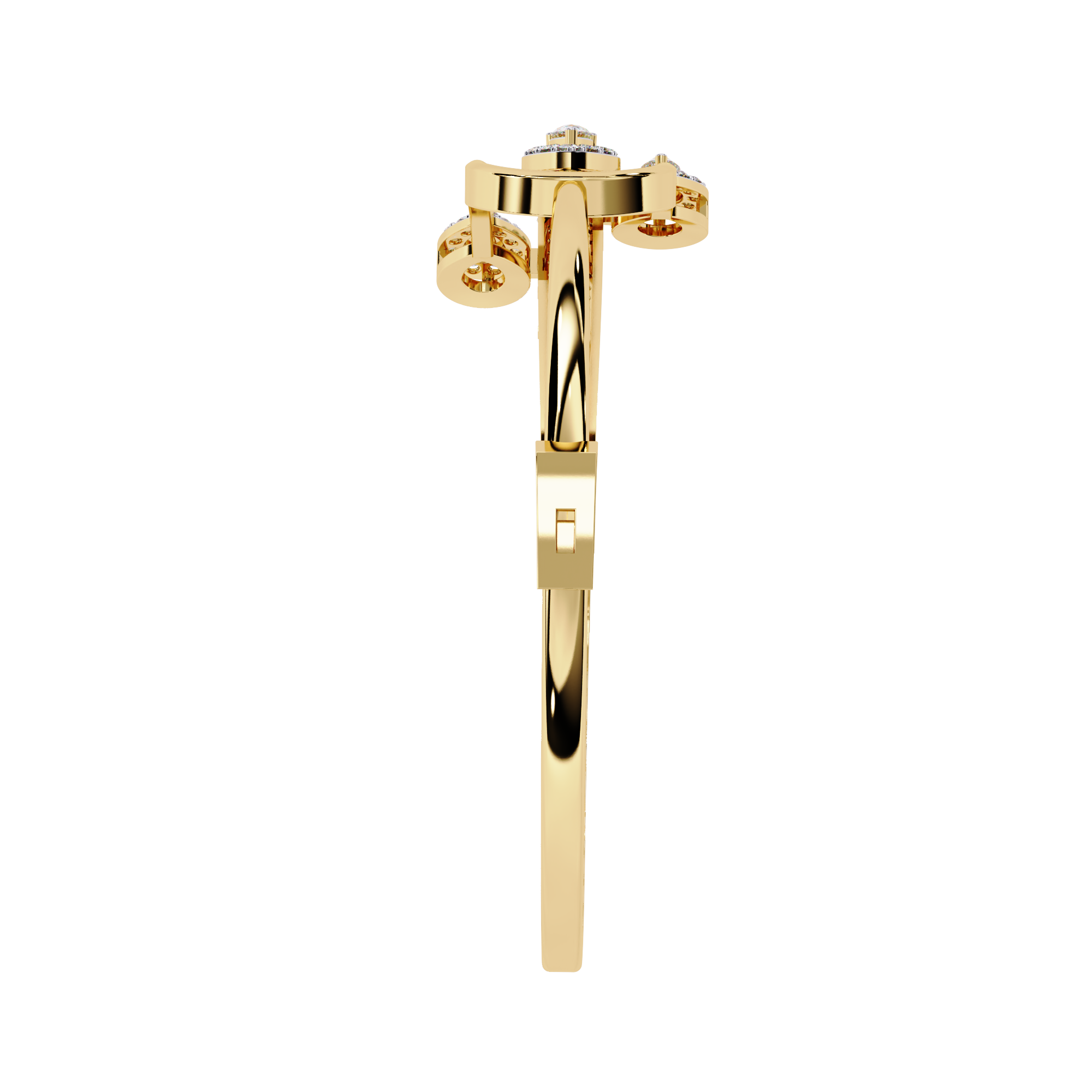 Buy Lab Grown Diamond Kada Bracelet