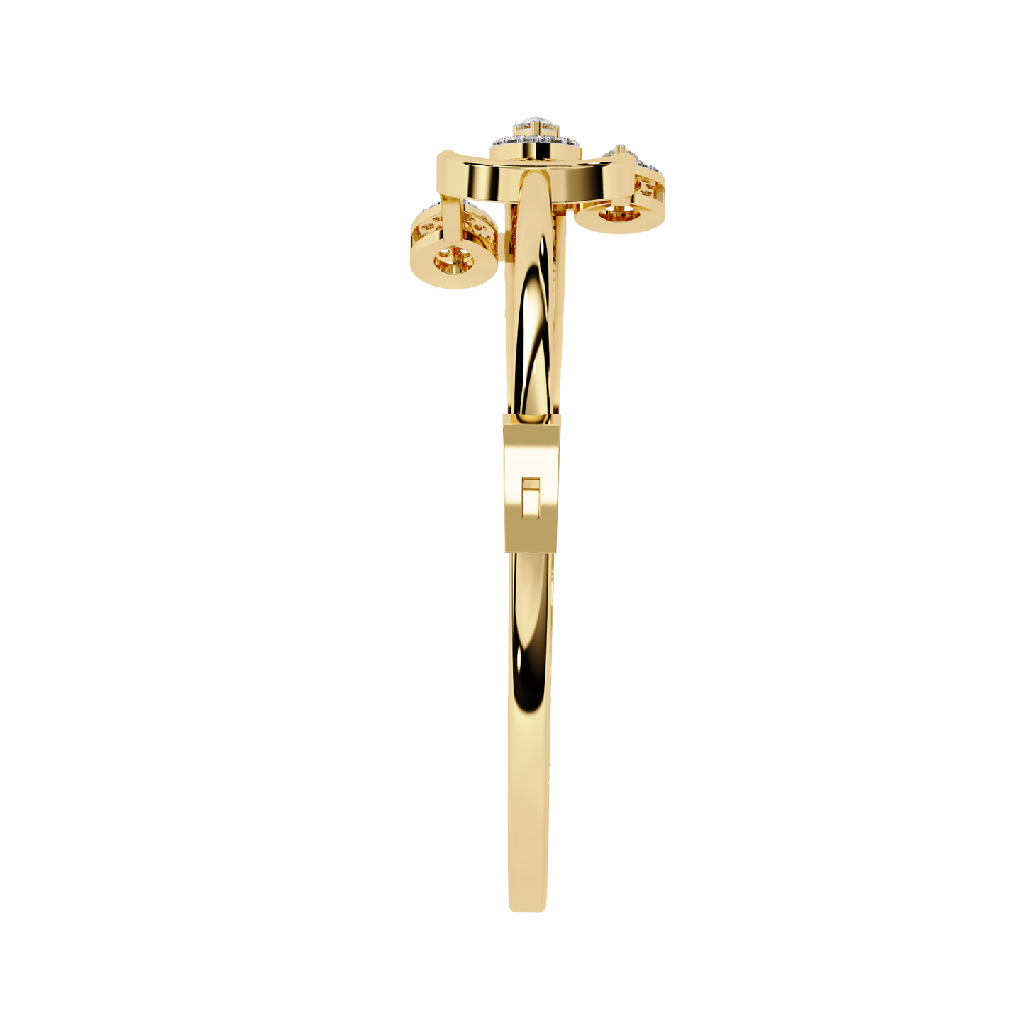 Buy Lab Grown Diamond Kada Bracelet