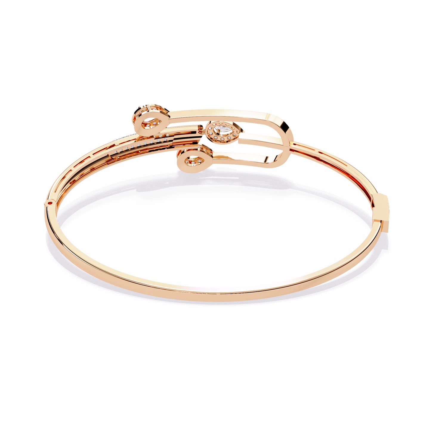 Buy Lab Grown Diamond Kada Bracelet