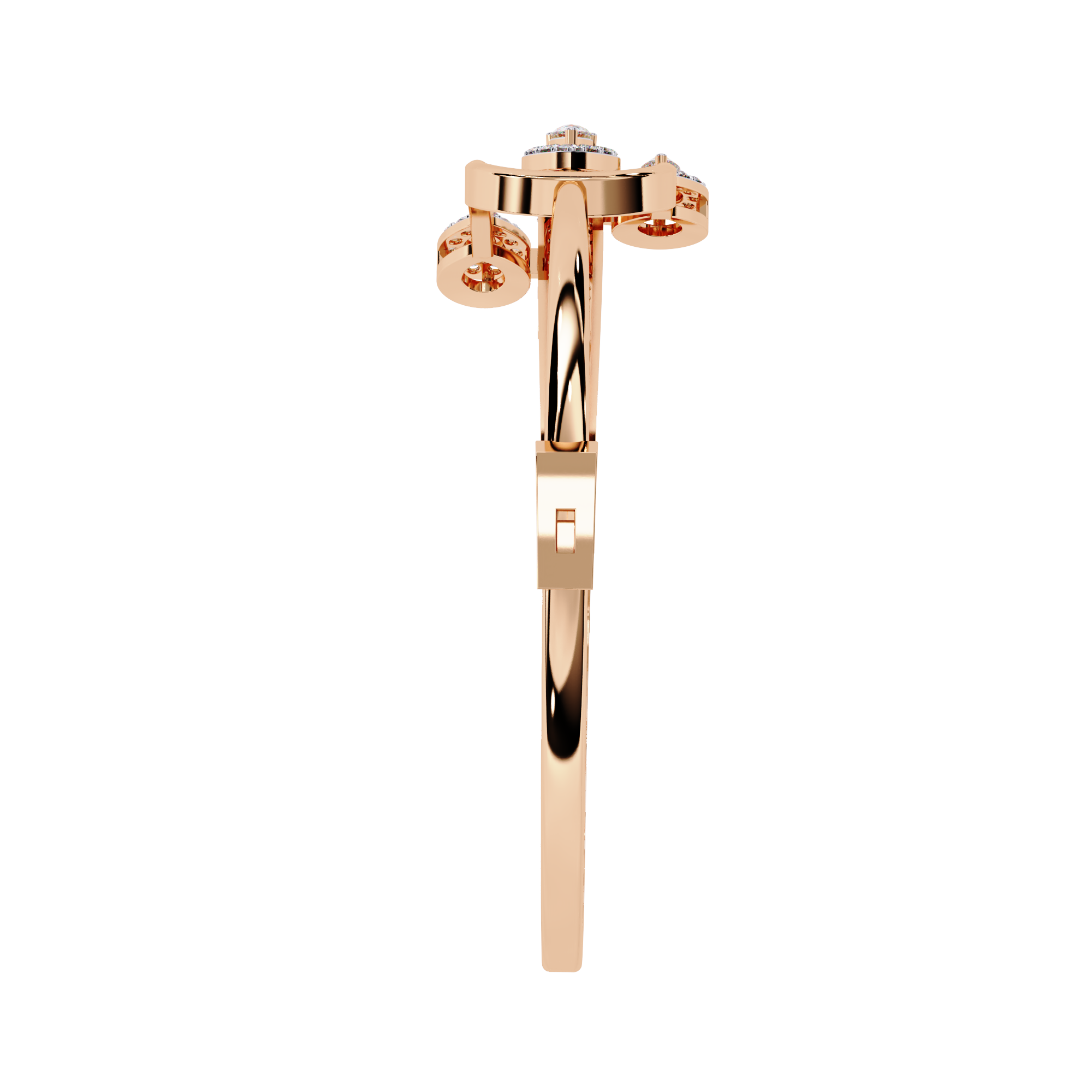 Buy Lab Grown Diamond Kada Bracelet
