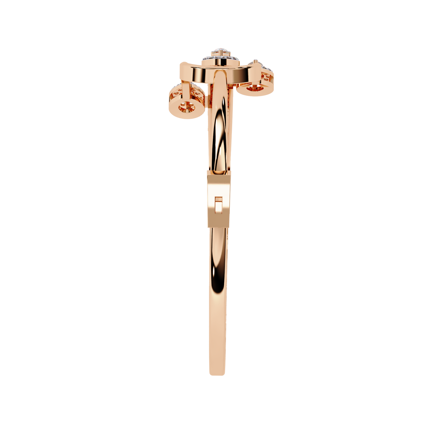Buy Lab Grown Diamond Kada Bracelet