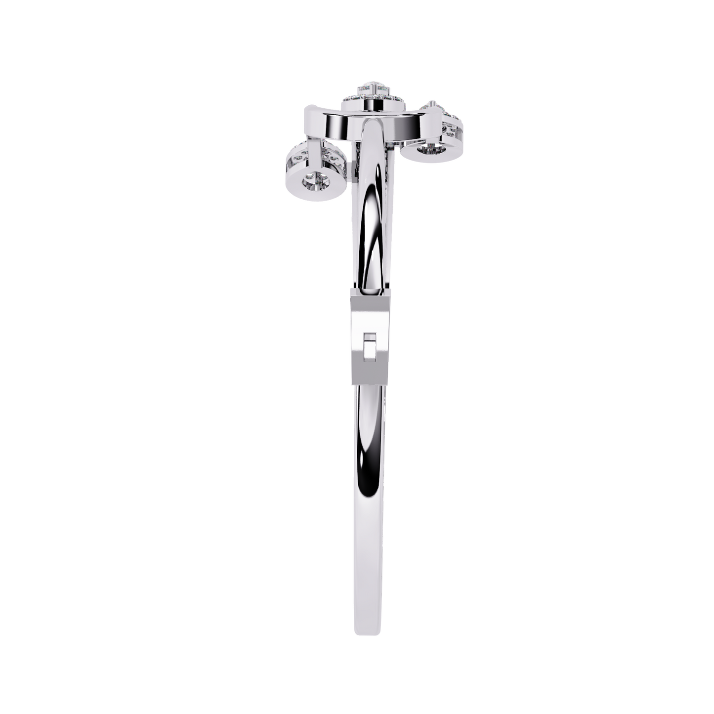 Buy Lab Grown Diamond Kada Bracelet