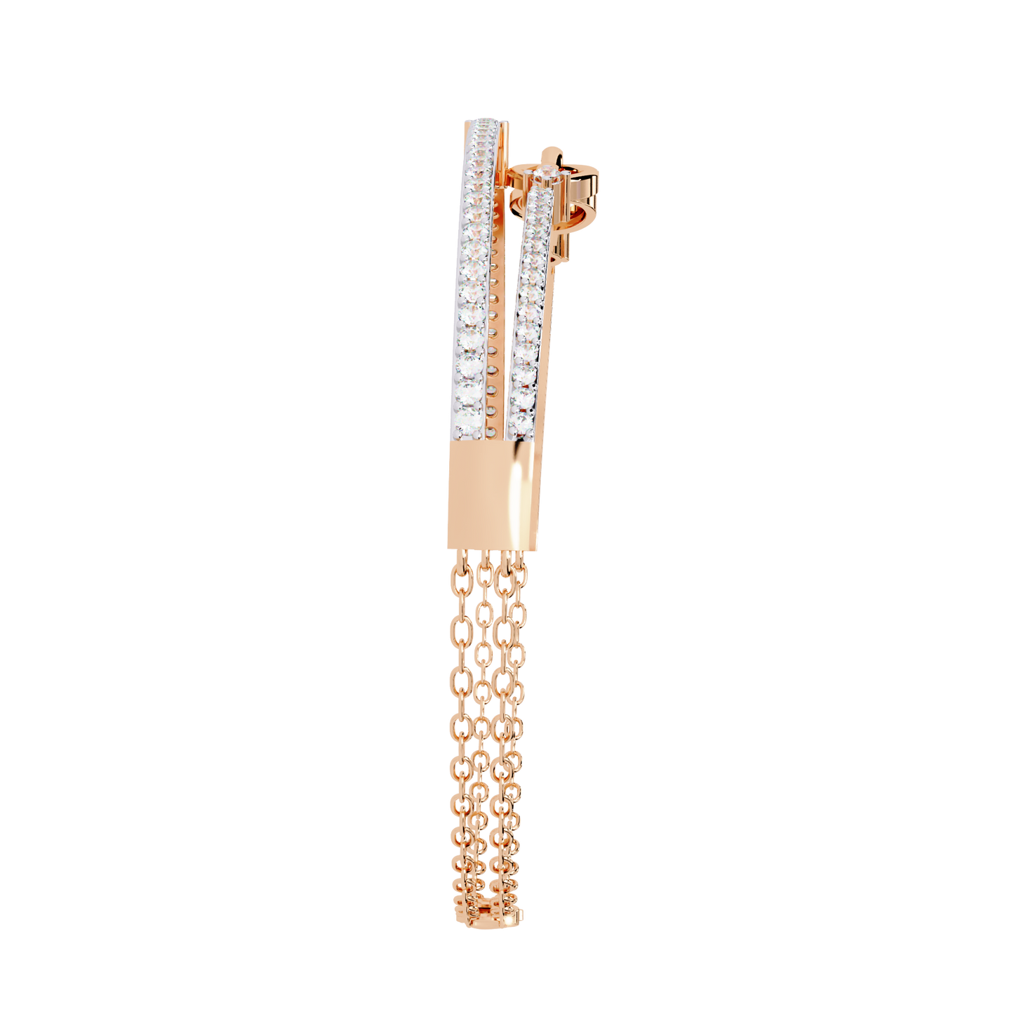 Meant to Align Diamond Kada Bracelet