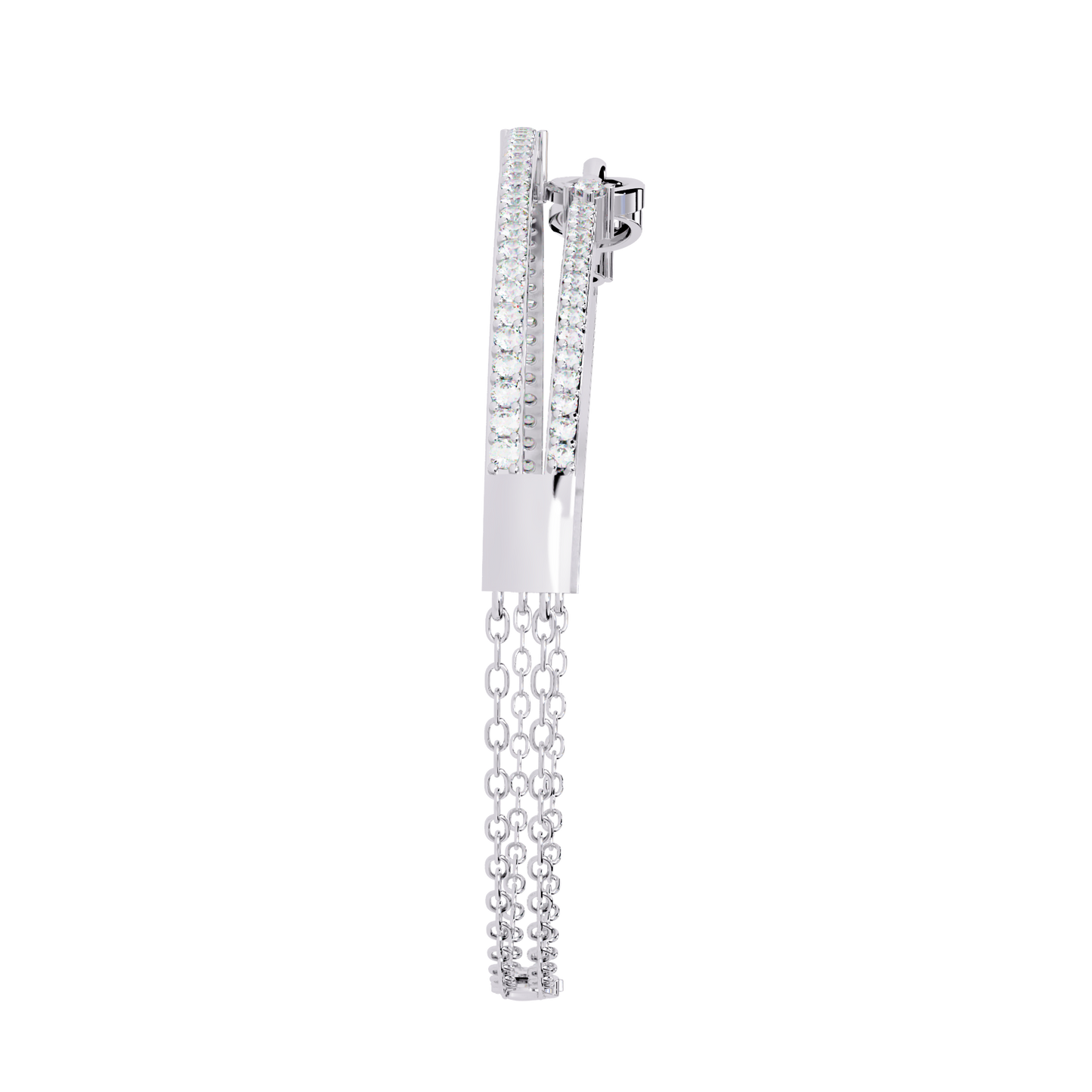 Meant to Align Diamond Kada Bracelet