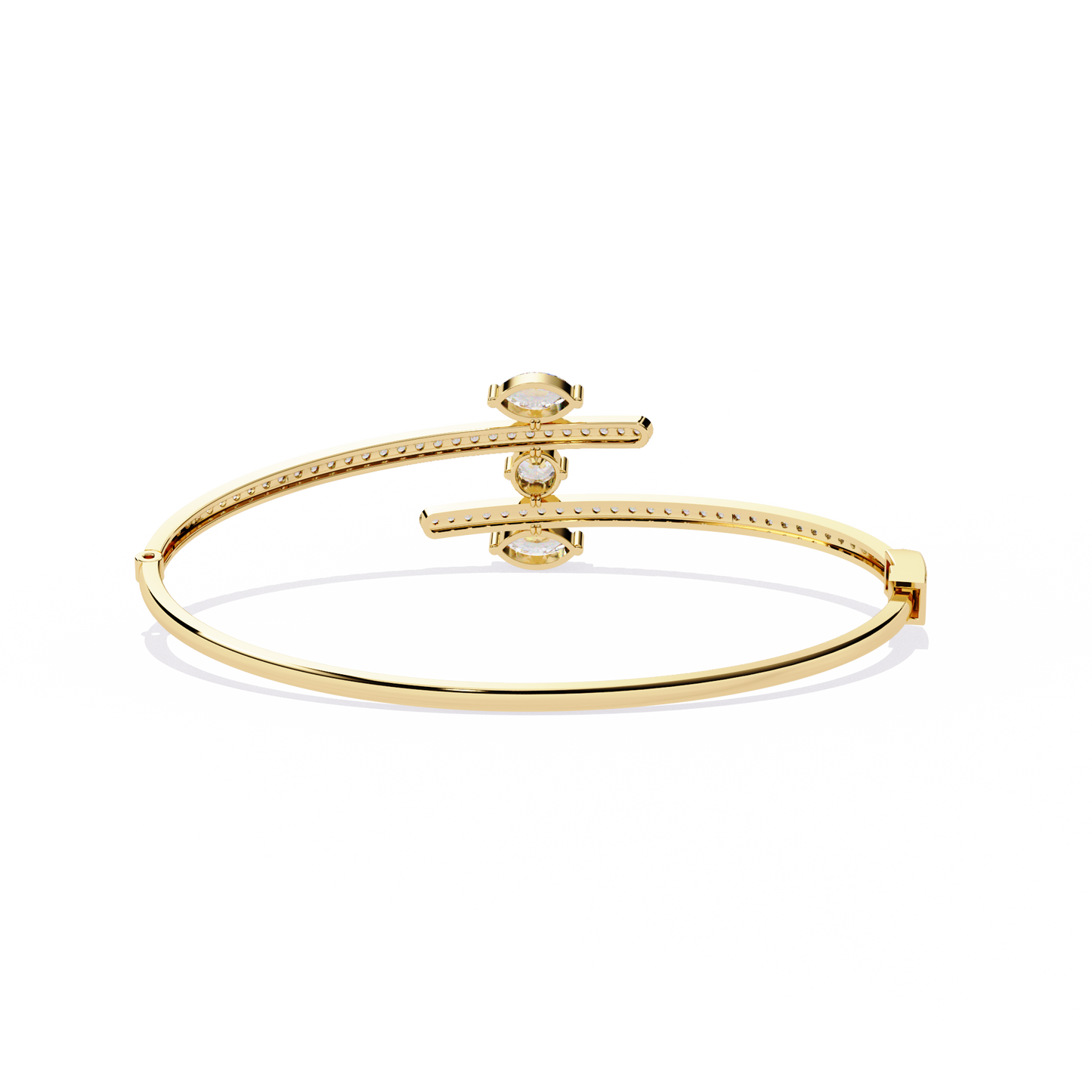 SPARKLY DIAMOND KADA BRACELET