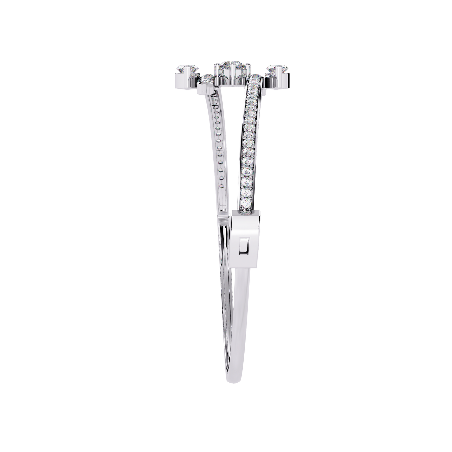 SPARKLY DIAMOND KADA BRACELET