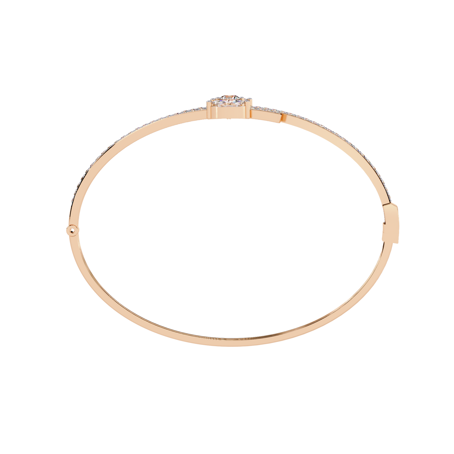 SPARKLY DIAMOND KADA BRACELET
