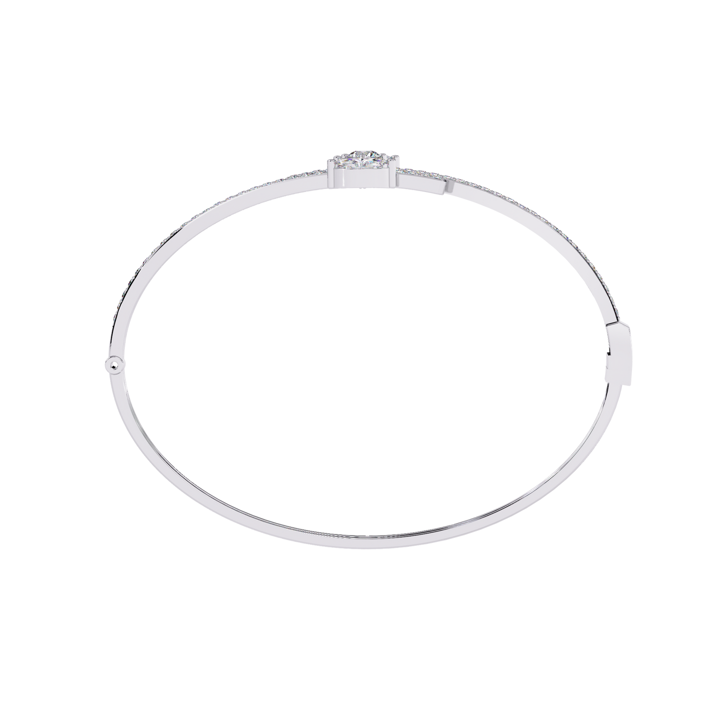 SPARKLY DIAMOND KADA BRACELET