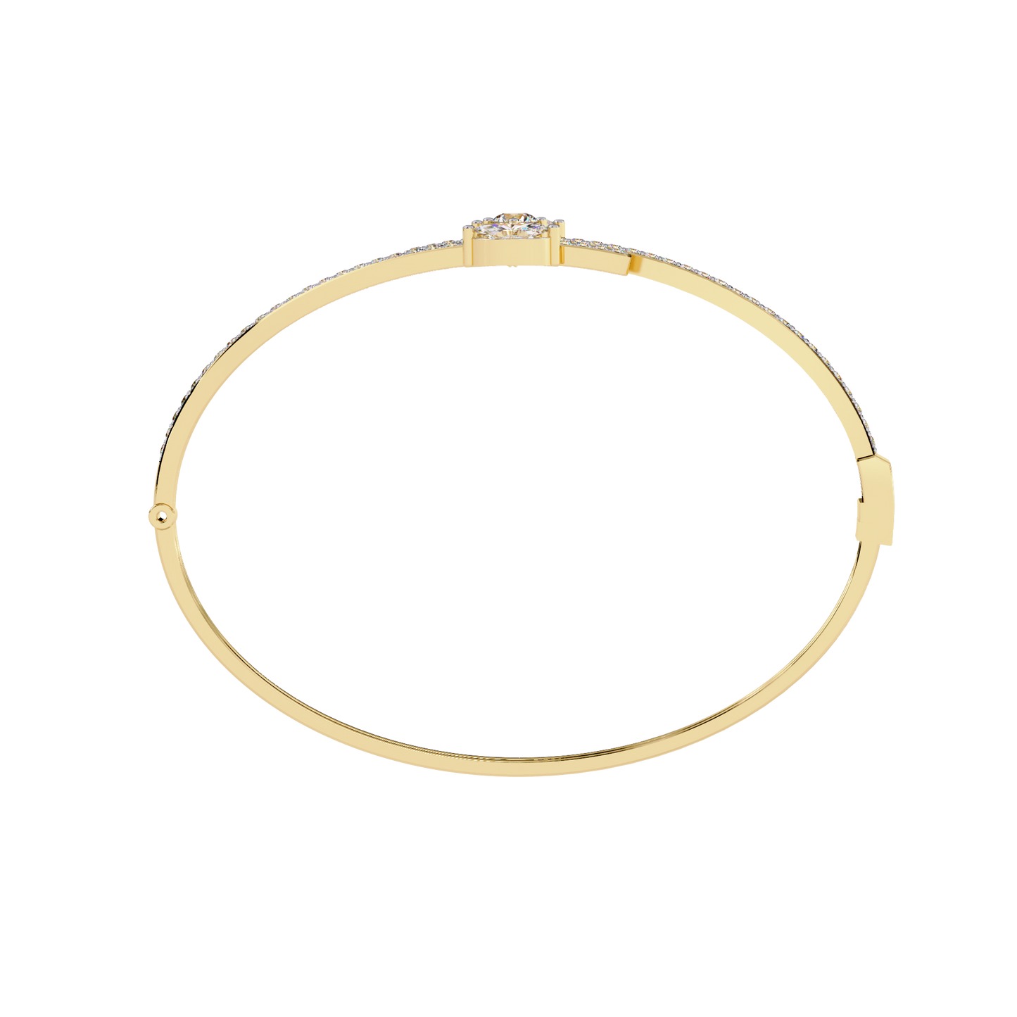 SPARKLY DIAMOND KADA BRACELET
