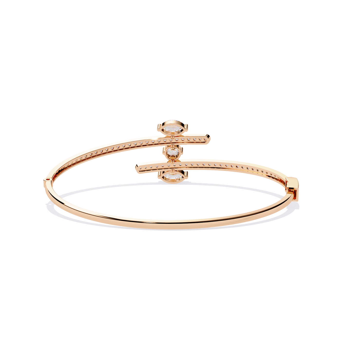 SPARKLY DIAMOND KADA BRACELET