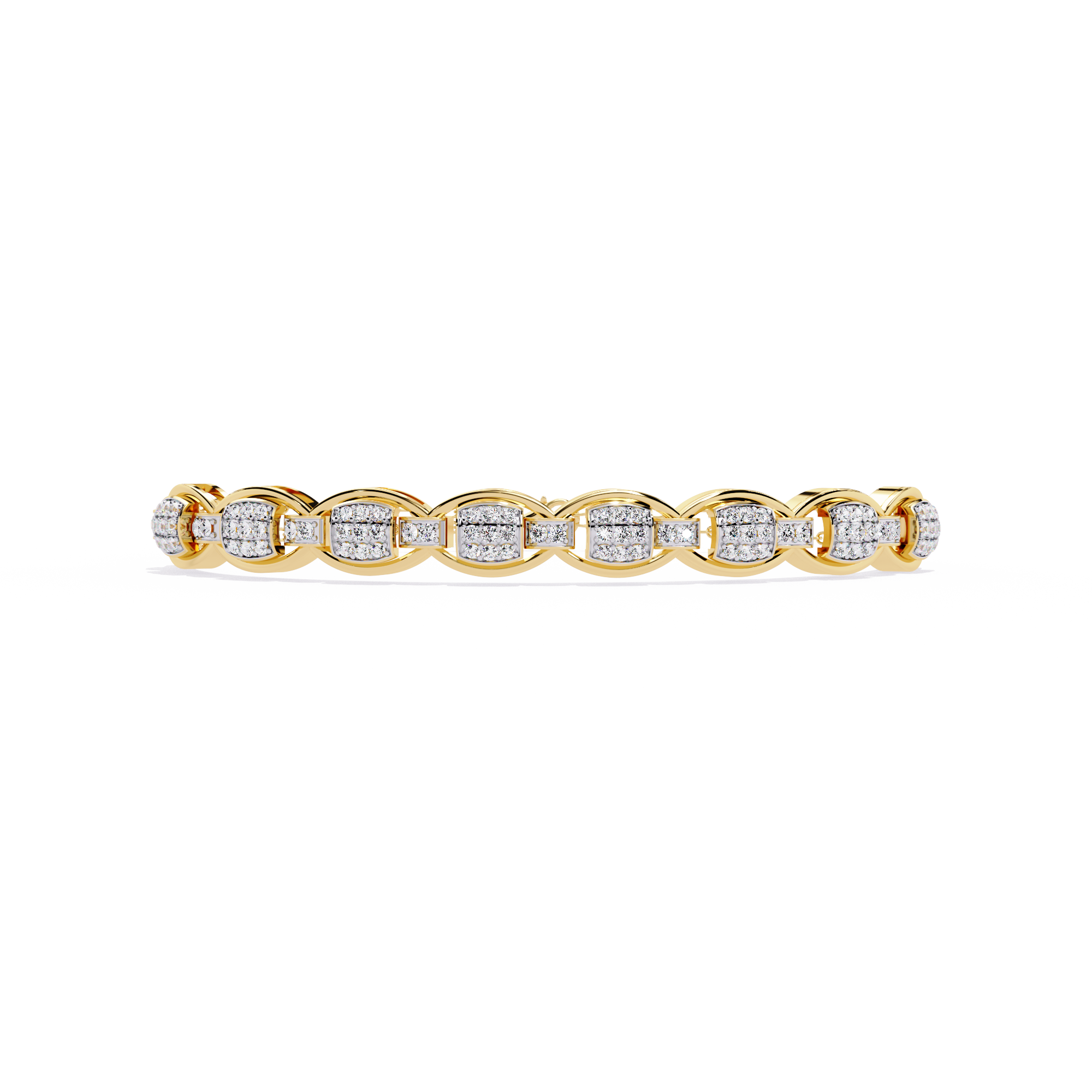 Premium Shimmering Lab Grown Diamond Bracelet