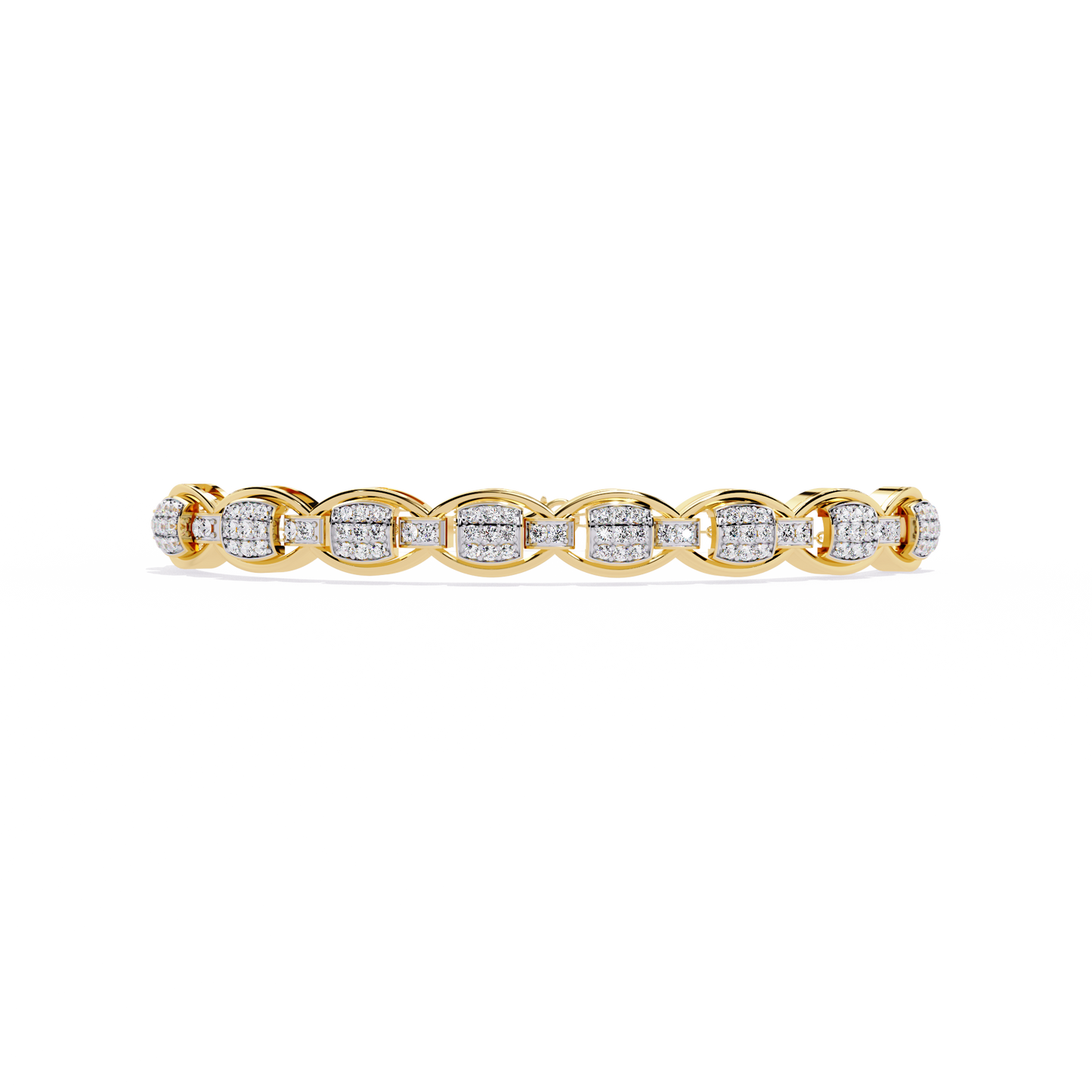 Premium Shimmering Lab Grown Diamond Bracelet
