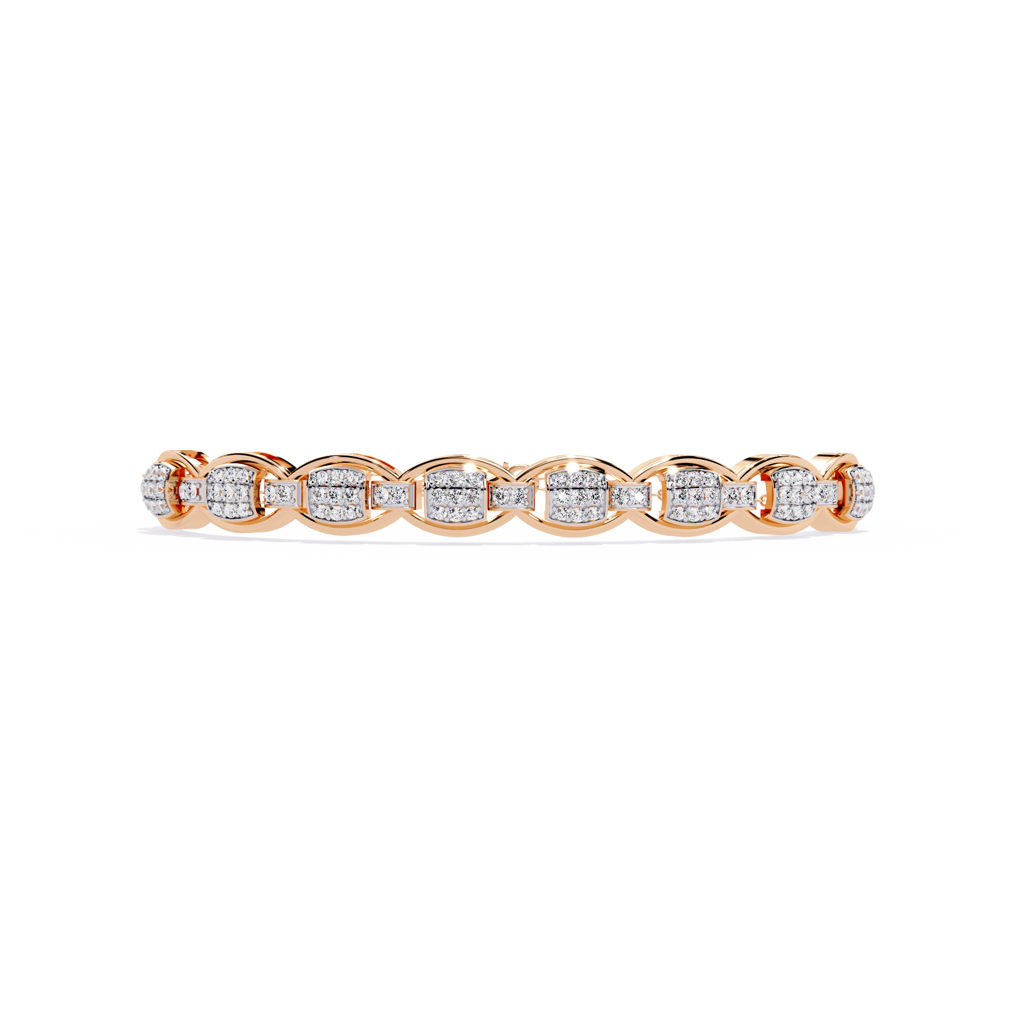 Premium Shimmering Lab Grown Diamond Bracelet