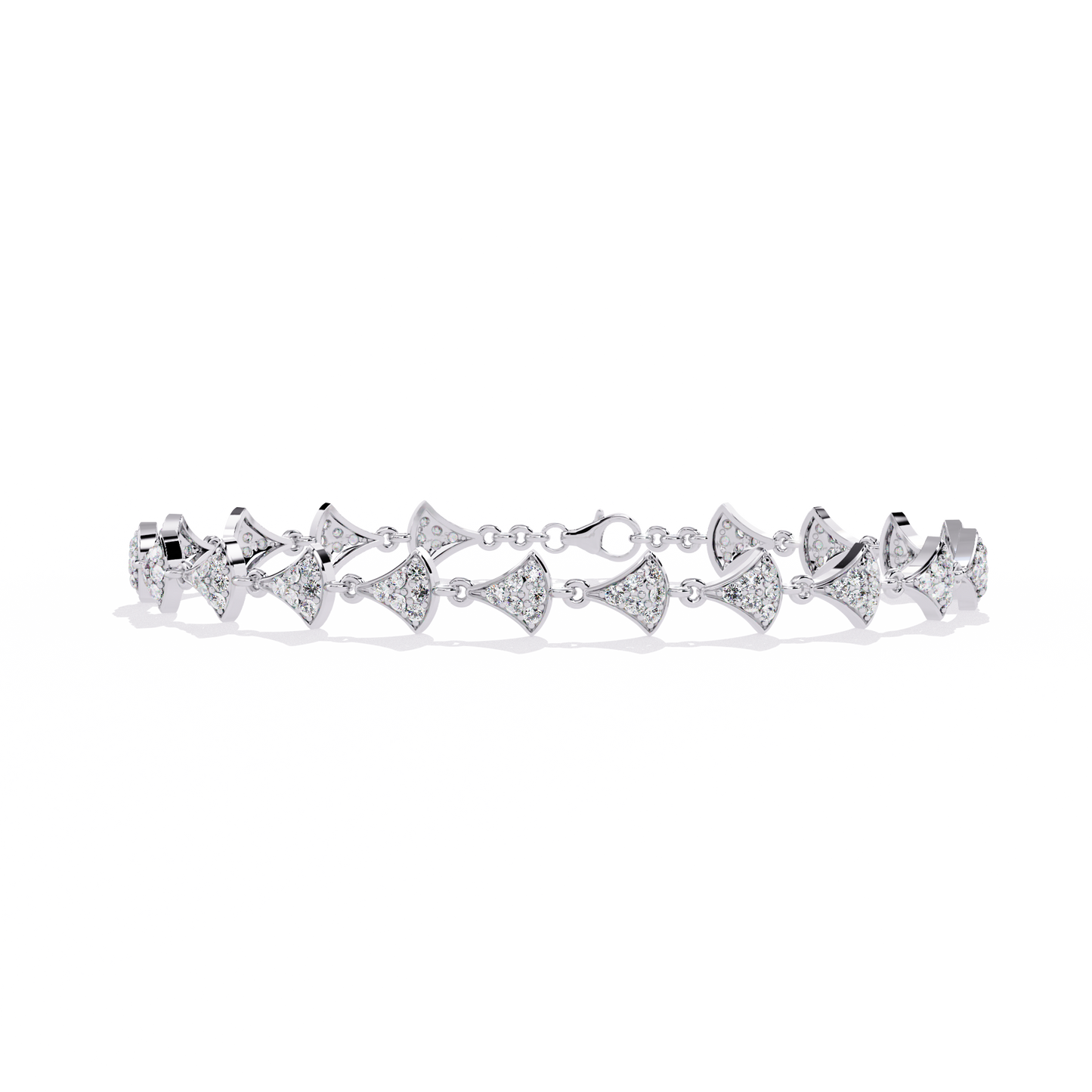 Buy Modern Lab Grown Diamond Tennis Bracelet